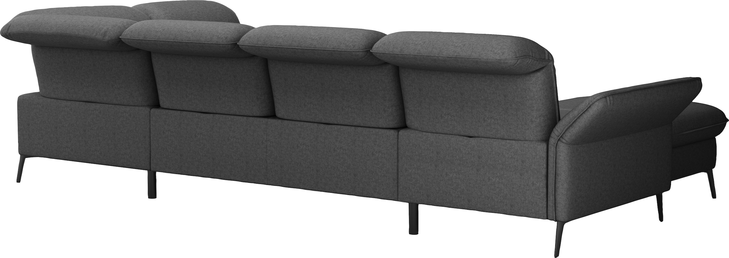 sit&more Wohnlandschaft »Emely«, mit Sitztiefenverstellung optional mit Bettfunktion und Bettkasten