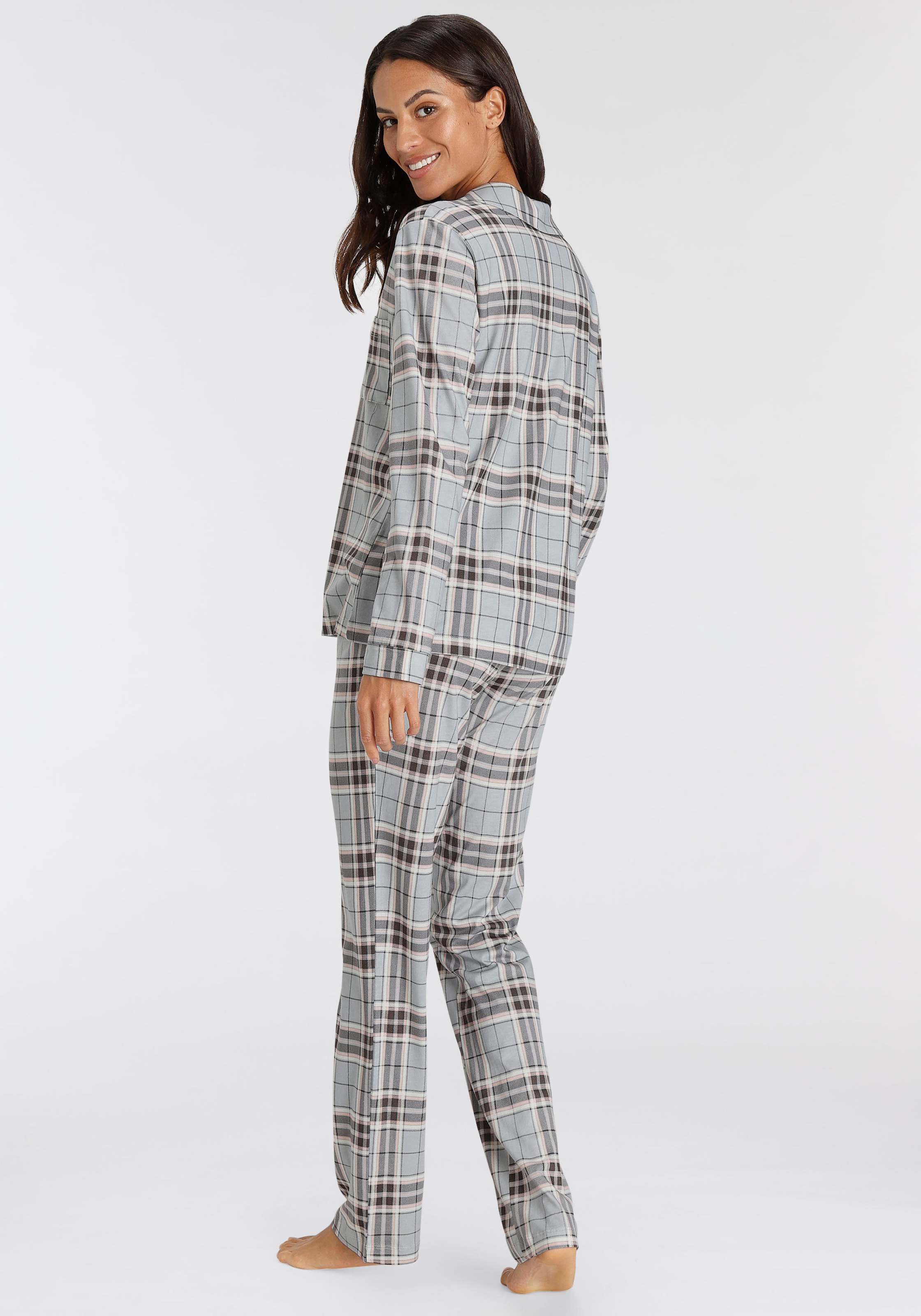 s.Oliver Pyjama, (2 tlg.), mit schönem Muster online bestellen