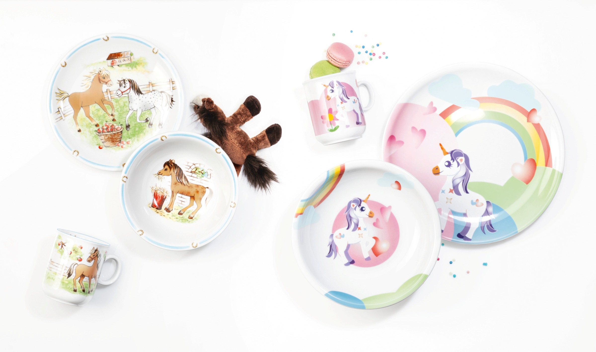 Seltmann Weiden Frühstücksteller »Compact - Mein Pony« rund 19 cm günstig online kaufen