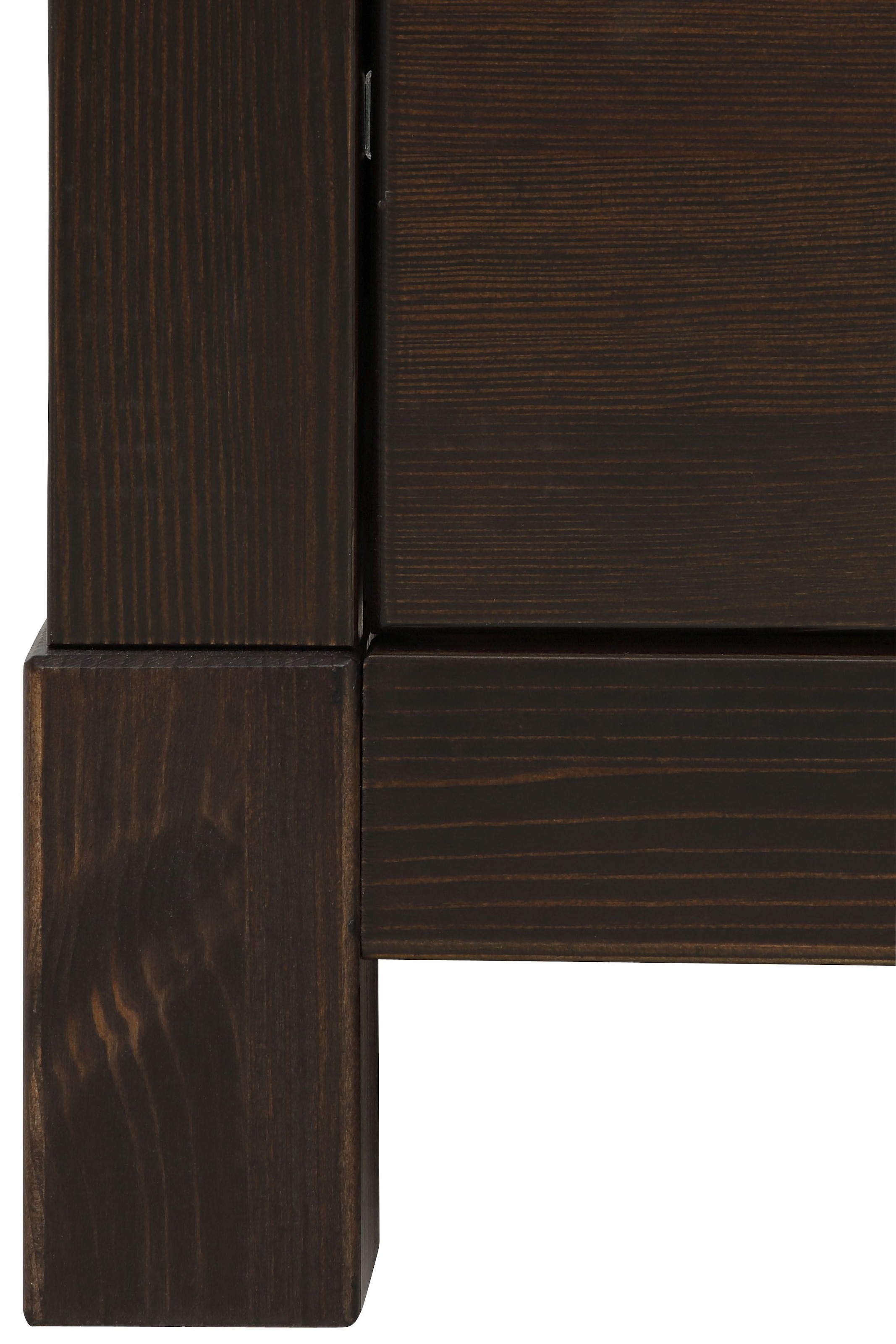 Home affaire Wäscheschrank »Rauna«, (B/H/T ca. 96/155/38 cm), aus massiver Kiefer, 2-türig, 96cm breit