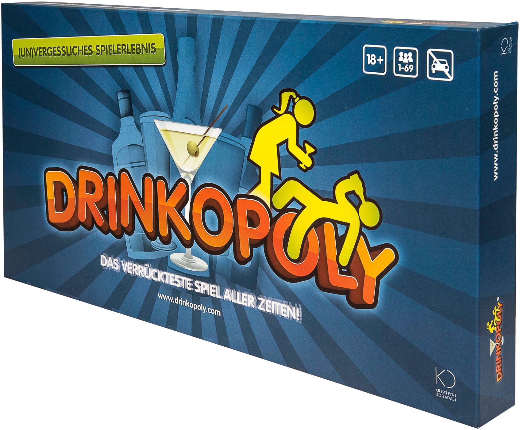 Spiel »Drinkopoly«