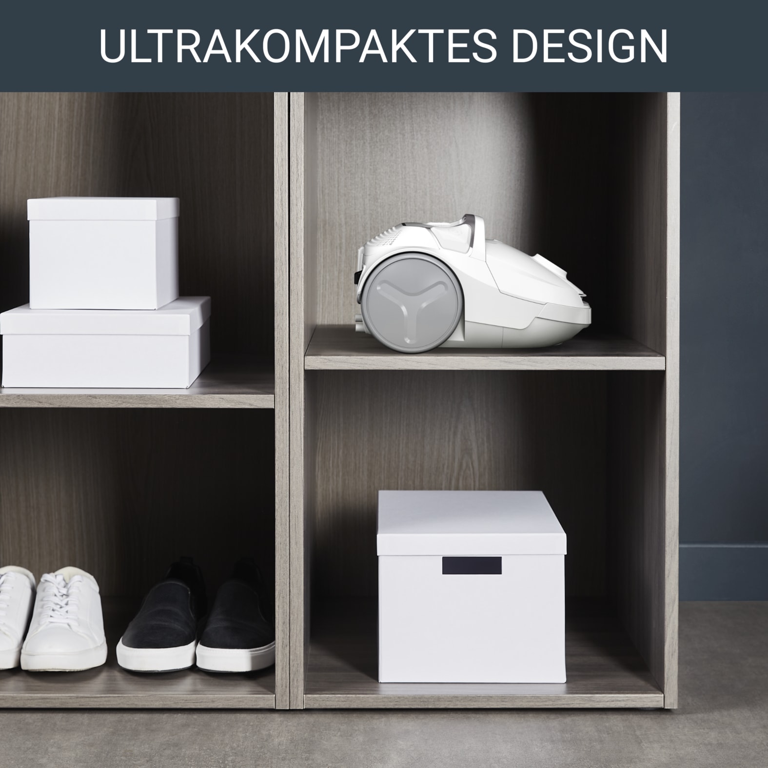 Rowenta Bodenstaubsauger »Compact Power Parkett, mit Beutel, starke Saugkraft, kompaktes Design«, 900 W, mit Beutel, 99,98% Filtrierung, Hygiene+ Beutelwechselsystem, RO3957