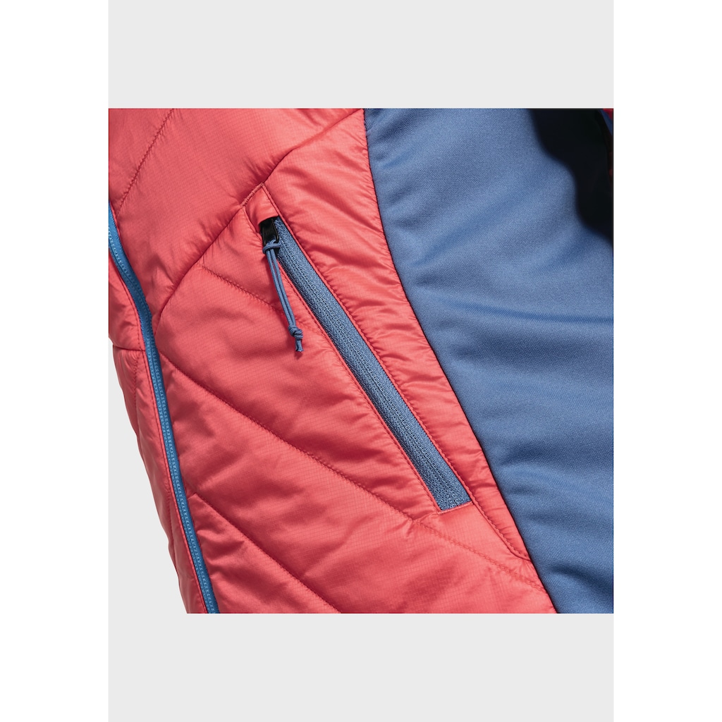 Schöffel Outdoorjacke »Hybrid Jacket Stams L«, mit Kapuze