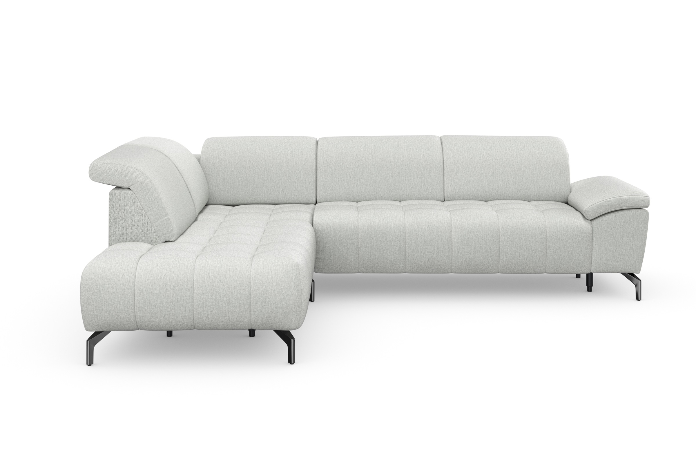 sit&more Ecksofa "Cool L-Form", wahlweise mit Kopfteilverstellung und Vorzi günstig online kaufen