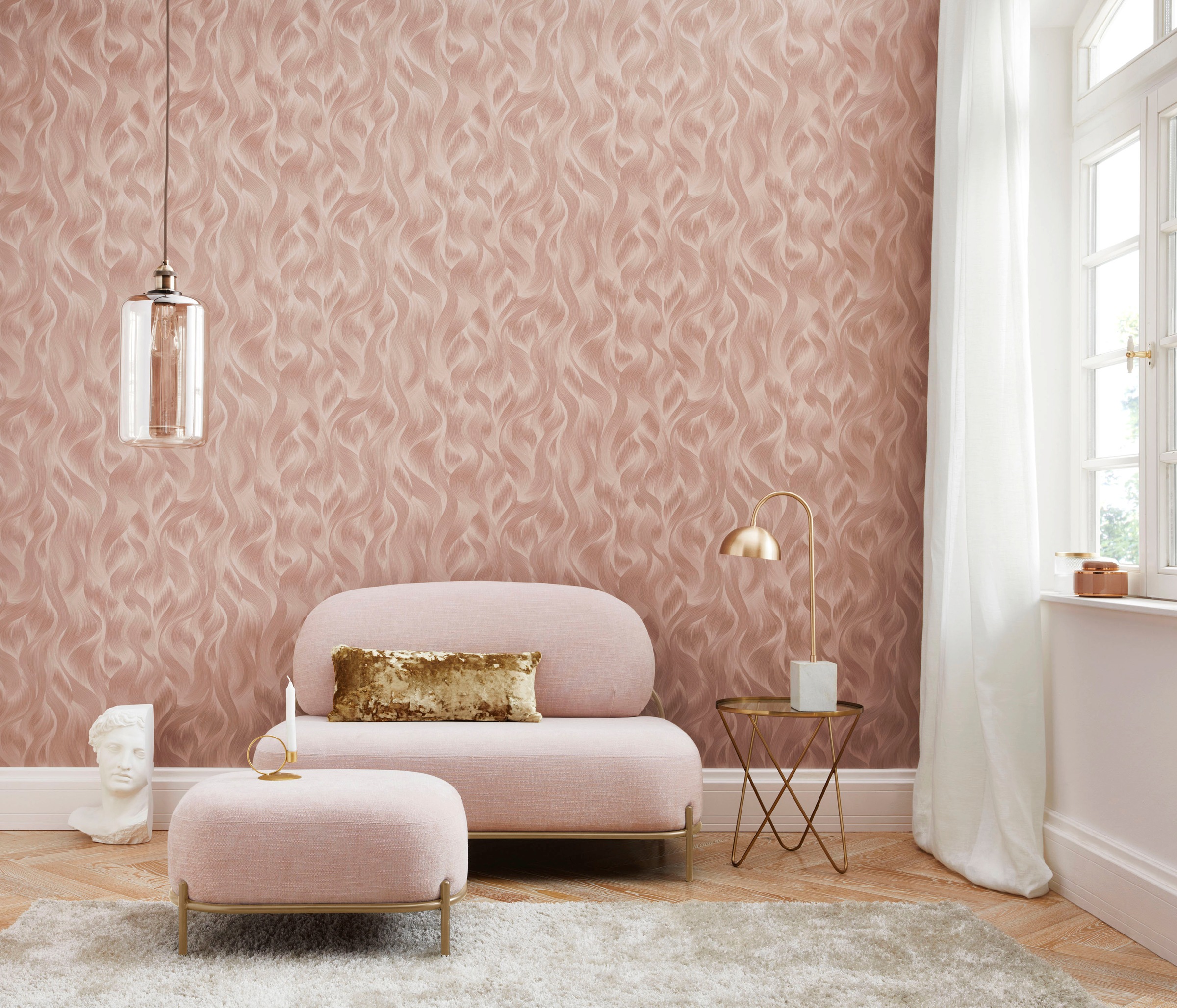 ELLE DECORATION Vliestapete »WAVES« Wellen