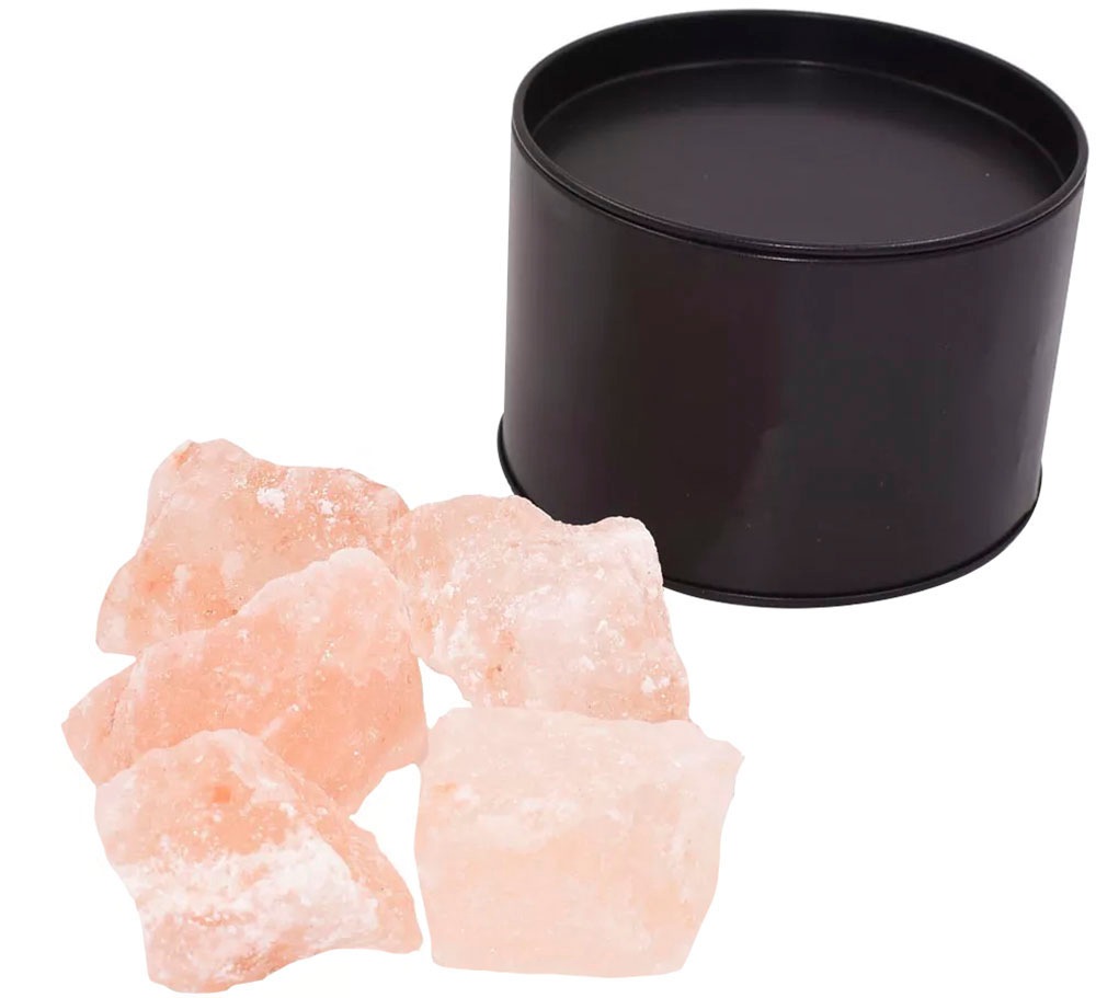 Firetti Mineralstein »Multipack Schmuck Geschenk Badesalzkristalle«, (Set, 5 St.), Salzkristalle vom Himalaya