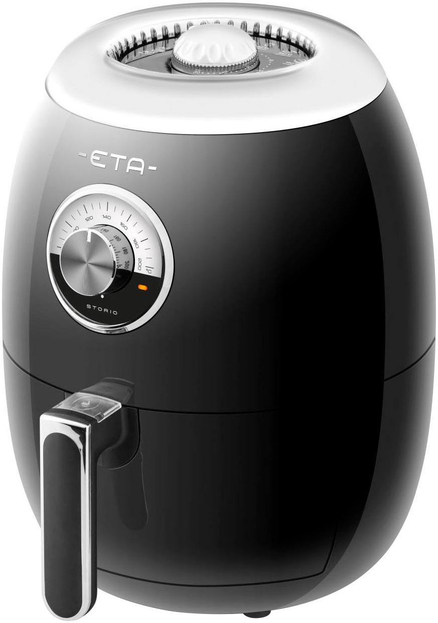 ETA Heißluftfritteuse »617290020 Storio« 1350 W Fassungsvermögen 3 l schwarz