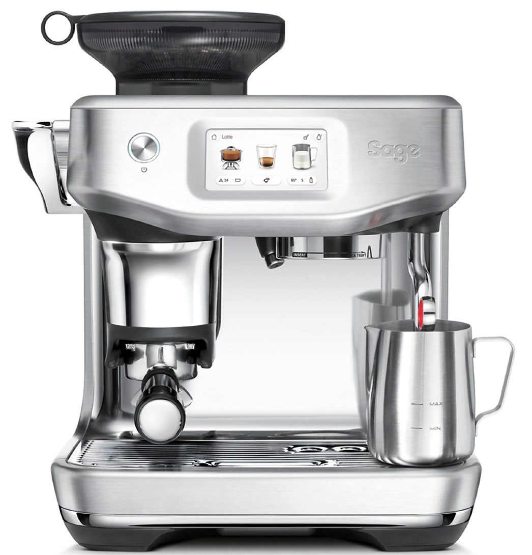Sage Espressomaschine »Barista Touch Impress SES882BSS, mit Cold Brew und kaltem Espresso«, Barista-Anleitung, Einstellungen für Milchalternativen