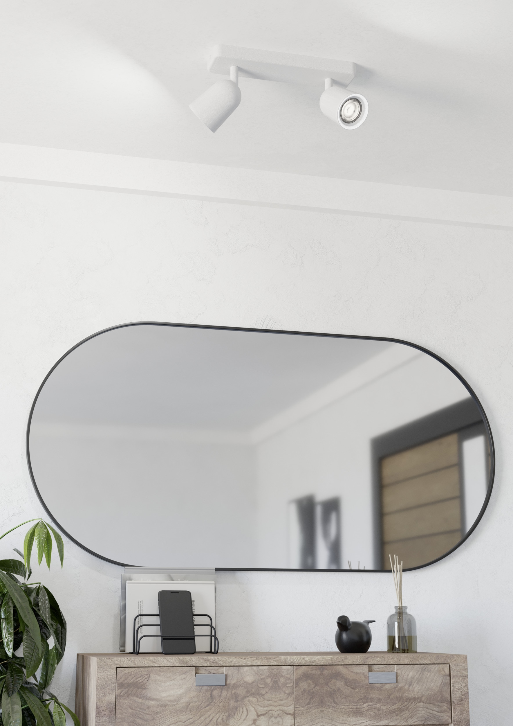 EGLO Deckenspot »CAMALDOLI Spotlampe - Stahl - GU10 - 2X10W - IP20« GU10 1 Stk. Wandleuchte, Wandspot, schwenkbar, Strahler, L30 x B4,5 x H11,5 cm