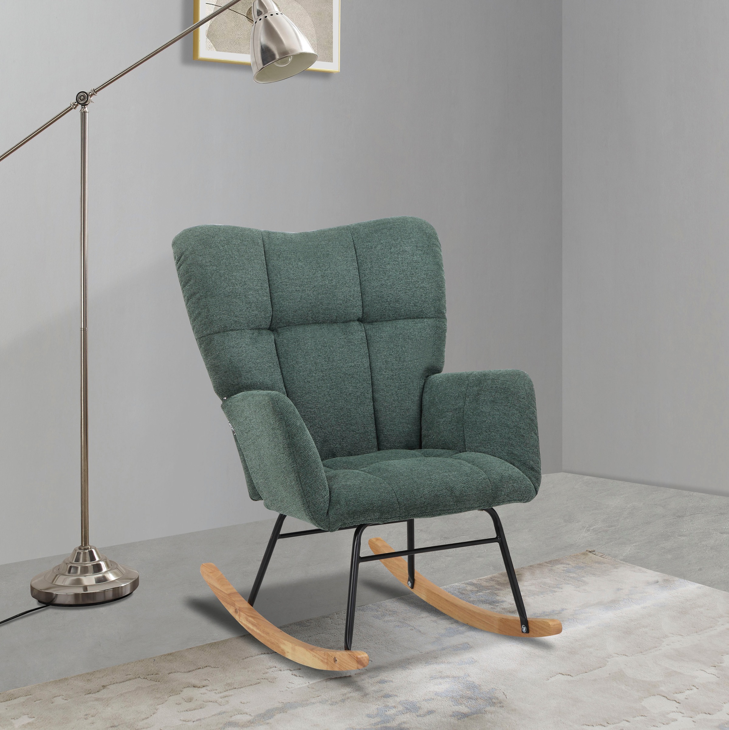 Home affaire Schaukelsessel »Anika, Ohrensessel Wohnzimmer mit Funktion,« 1 günstig online kaufen