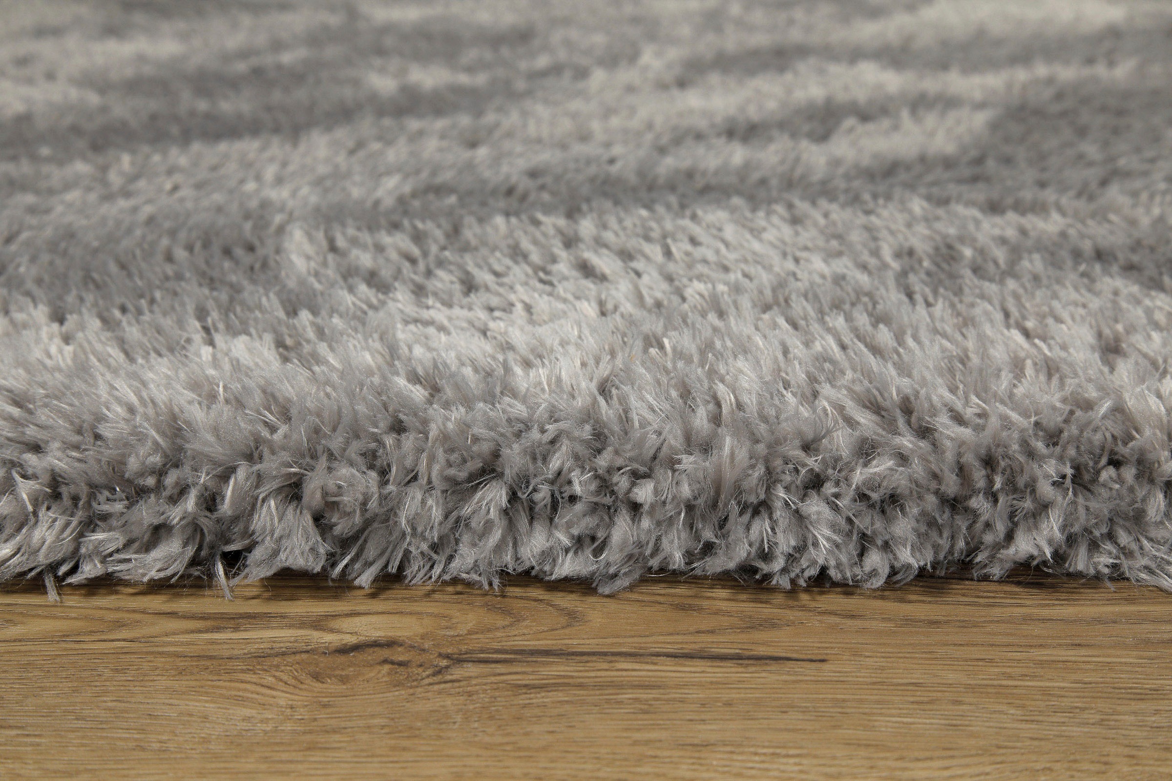 my home Hochflor-Teppich »Josetta«, rund, 50 mm Höhe, Langflor, Shaggy, dichter weicher Hochflor, uni farben, Wohnzimmer