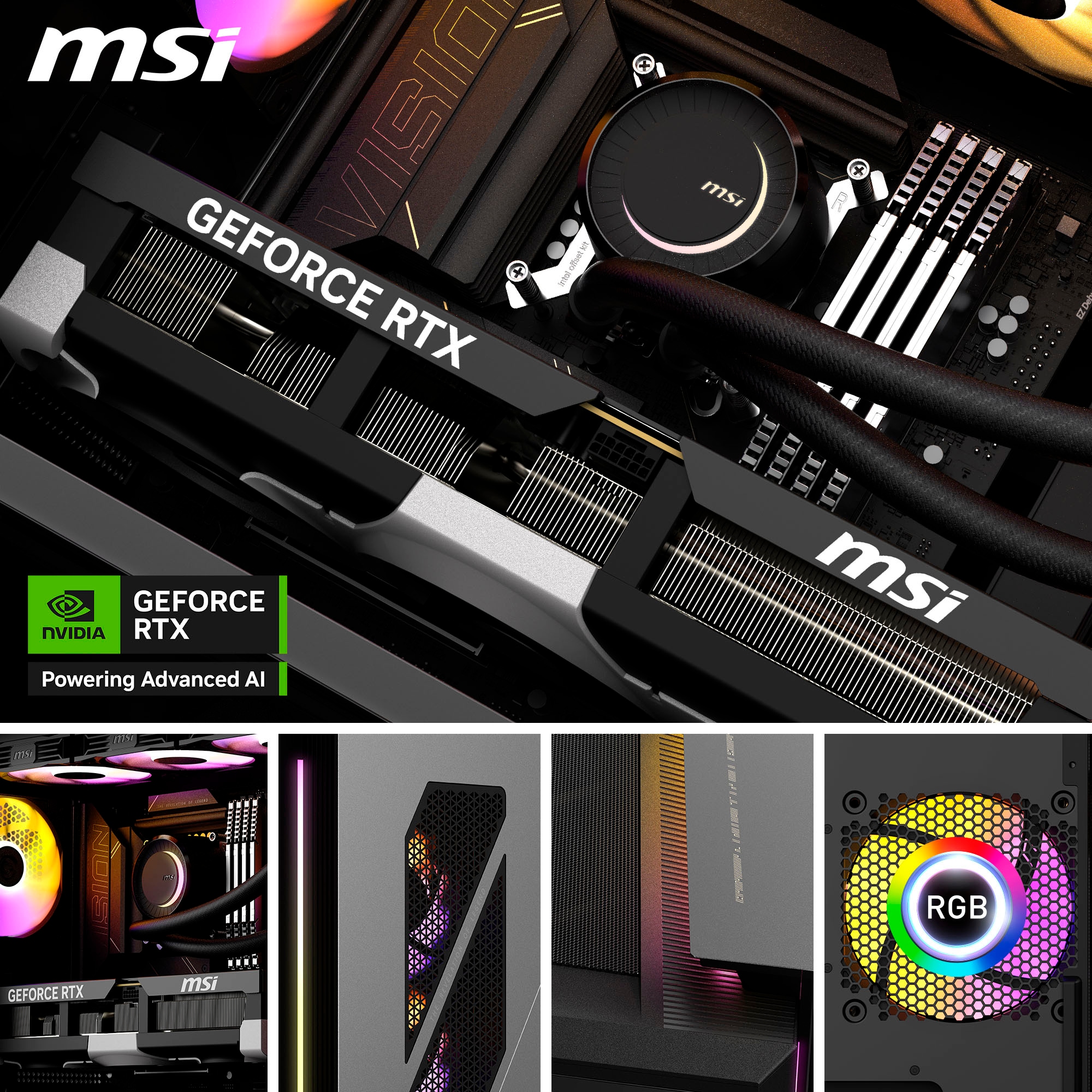 MSI Gaming-PC »MEG Vision X AI 2NVV7-008DE«