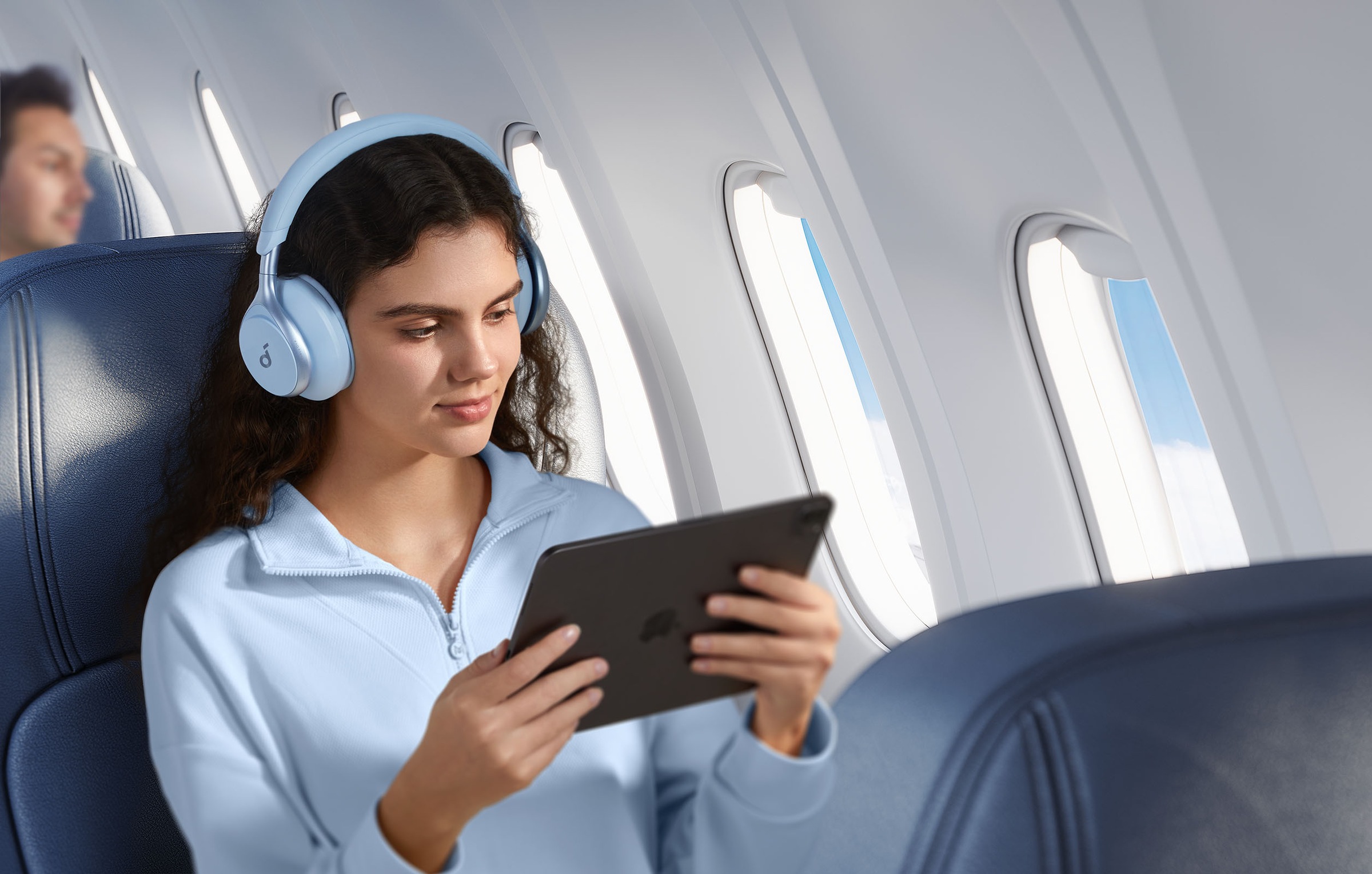 Anker wireless Kopfhörer »soundcore Space One« Bluetooth Active Noise Cancelling (ANC) | Geräuschisolierung