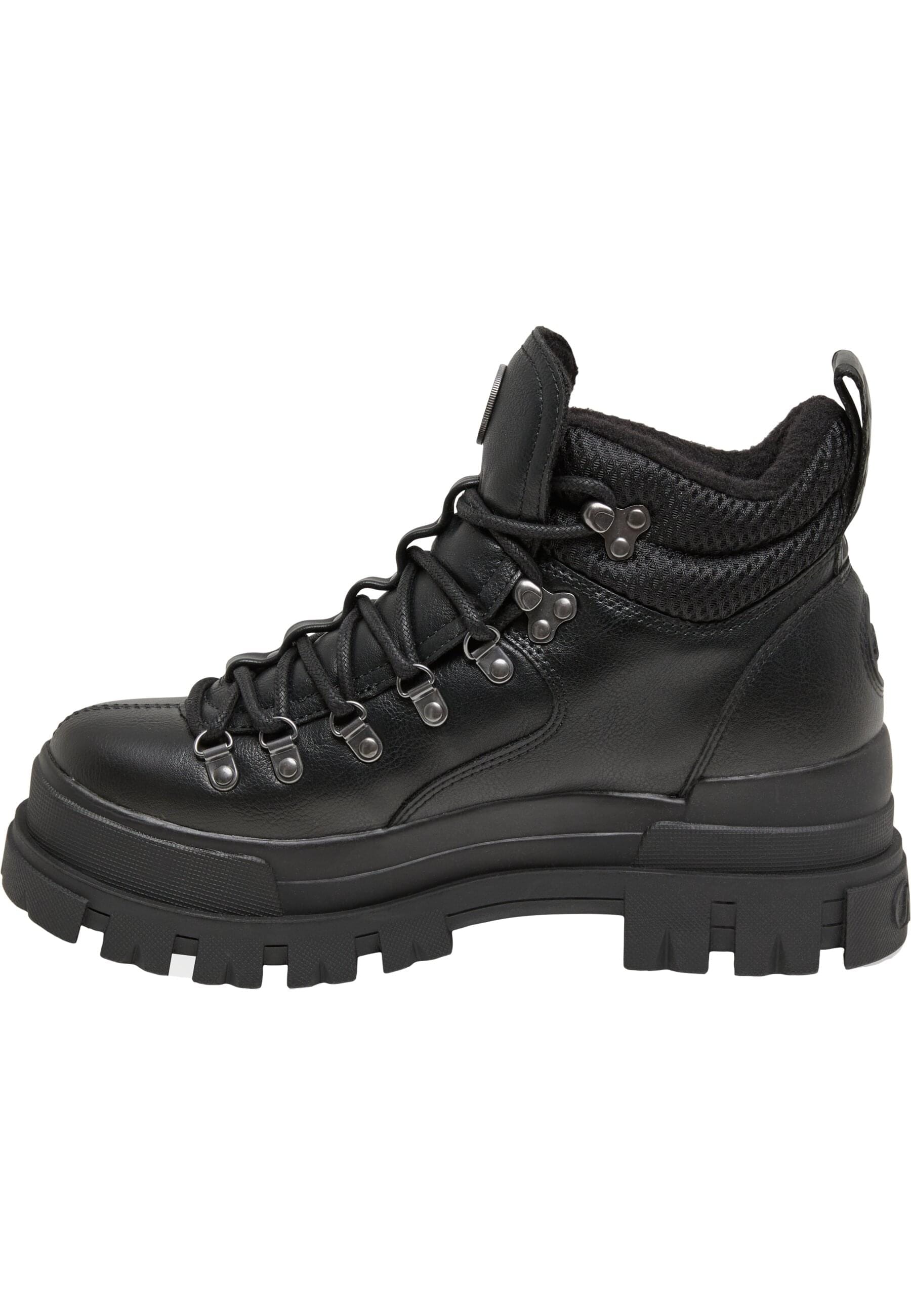 Buffalo Stiefel »Buffalo ASPHA LACE UP HIKE - VEGAN NUBUCK/MESH«