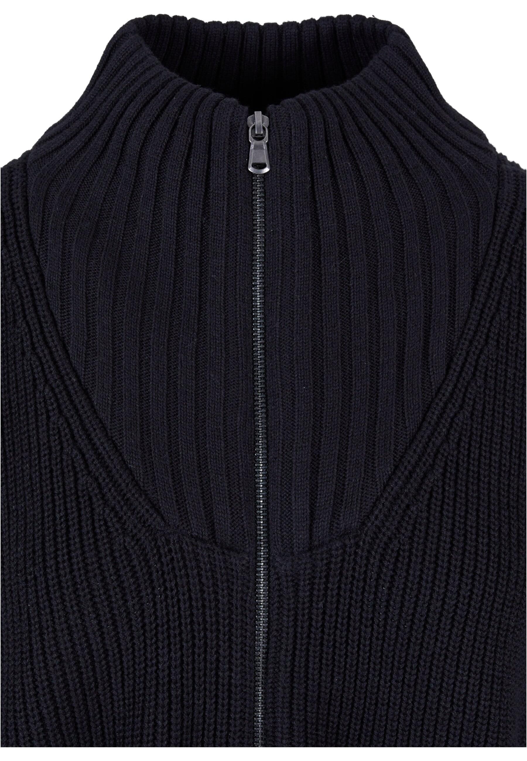 URBAN CLASSICS Strickjacke »Urban Classics Damen Ladies Knitted Zip Cardigan« 1 Stk.