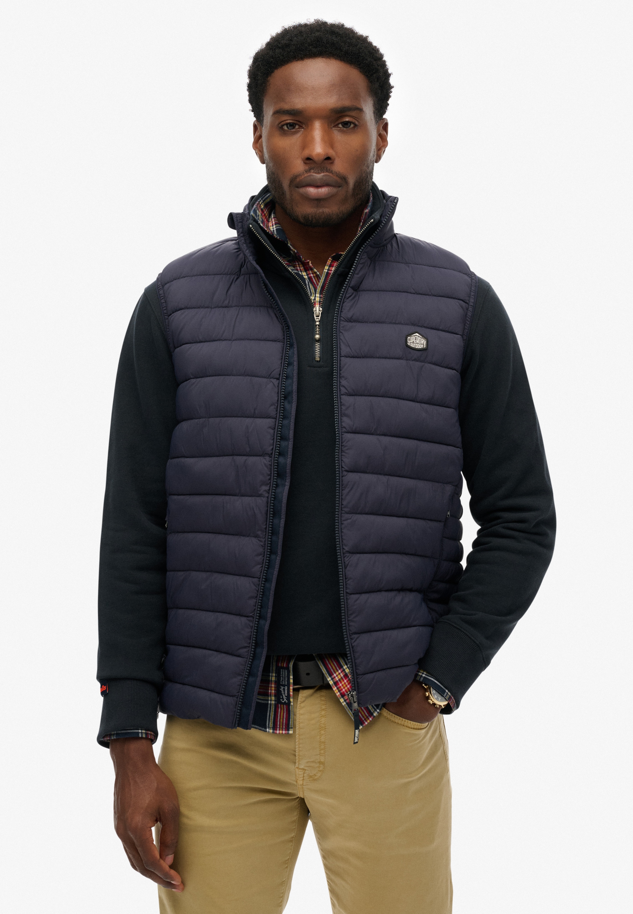Superdry Steppweste »Fuji Lite Padded Gilet« Steppware, normal geschnitten