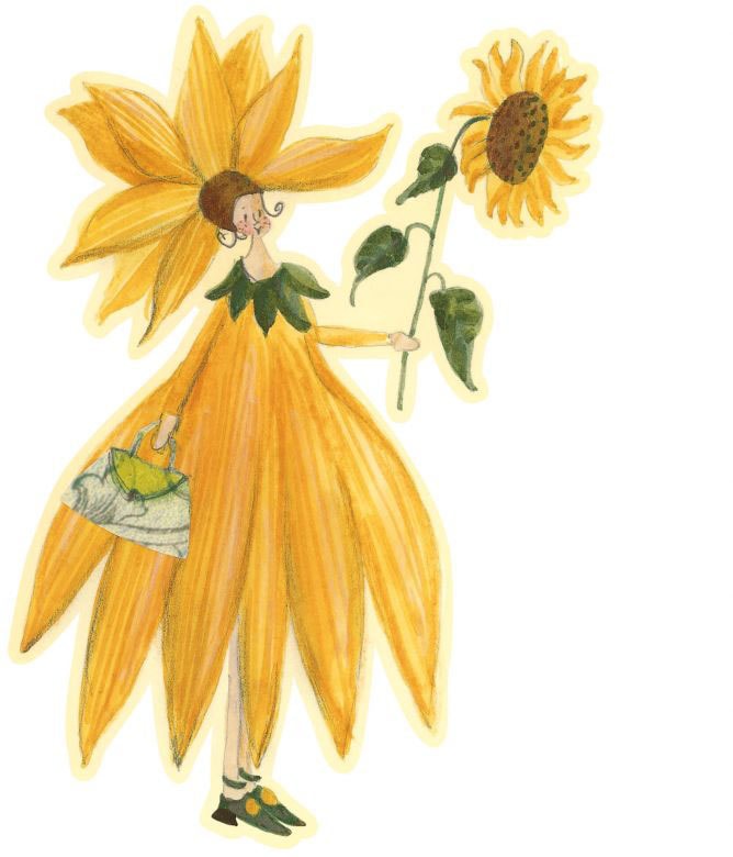 Wall-Art Wandtattoo »Gelbe (1 bestellen auf Mädchen«, St.) Sonnenblumen Raten Fee