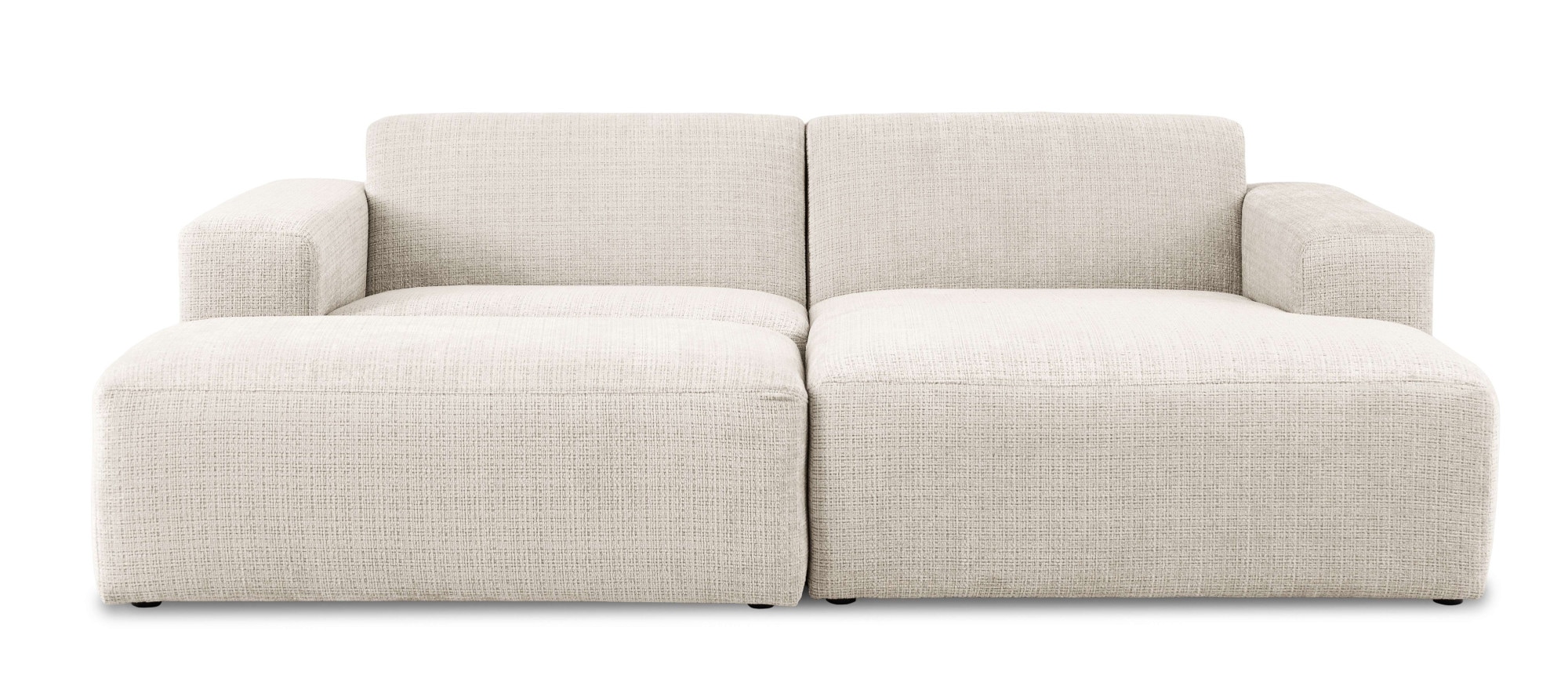 INOSIGN Ecksofa »Koa,228cm, L-Form, Modulsofa, Webstoff, Cord, Struktur, Ch günstig online kaufen