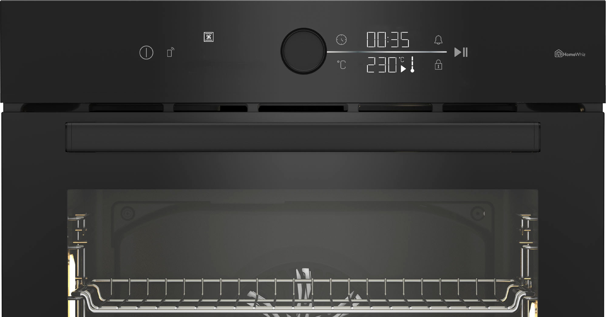 BEKO Einbaubackofen »BBIM17400BS«, BBIM17400BS, mit 1-fach-Teleskopauszug, SteamShine