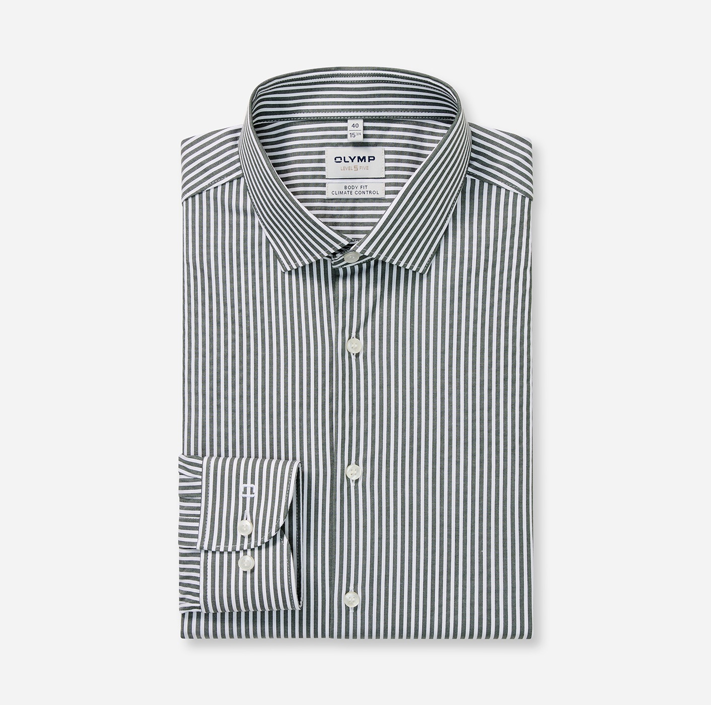 OLYMP Langarmhemd »Level 5 24/Seven« Businesshemd, body fit, Modern Kentkragen, Climate Control