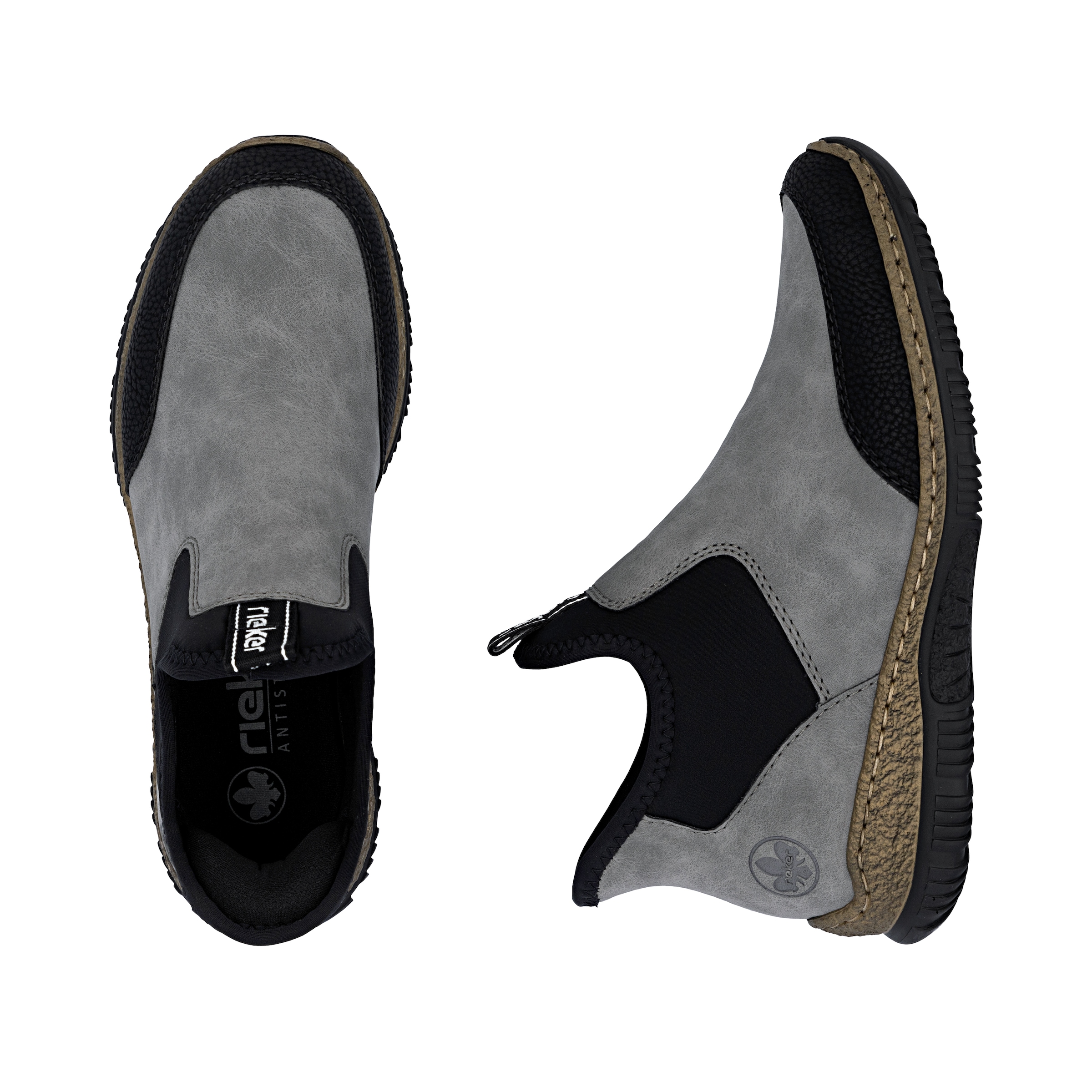 Rieker Slip-On Sneaker »Ready2GO«, Boots, Schlupfschuh, Casual-Sneaker mit MemoSoft-Ausstattung
