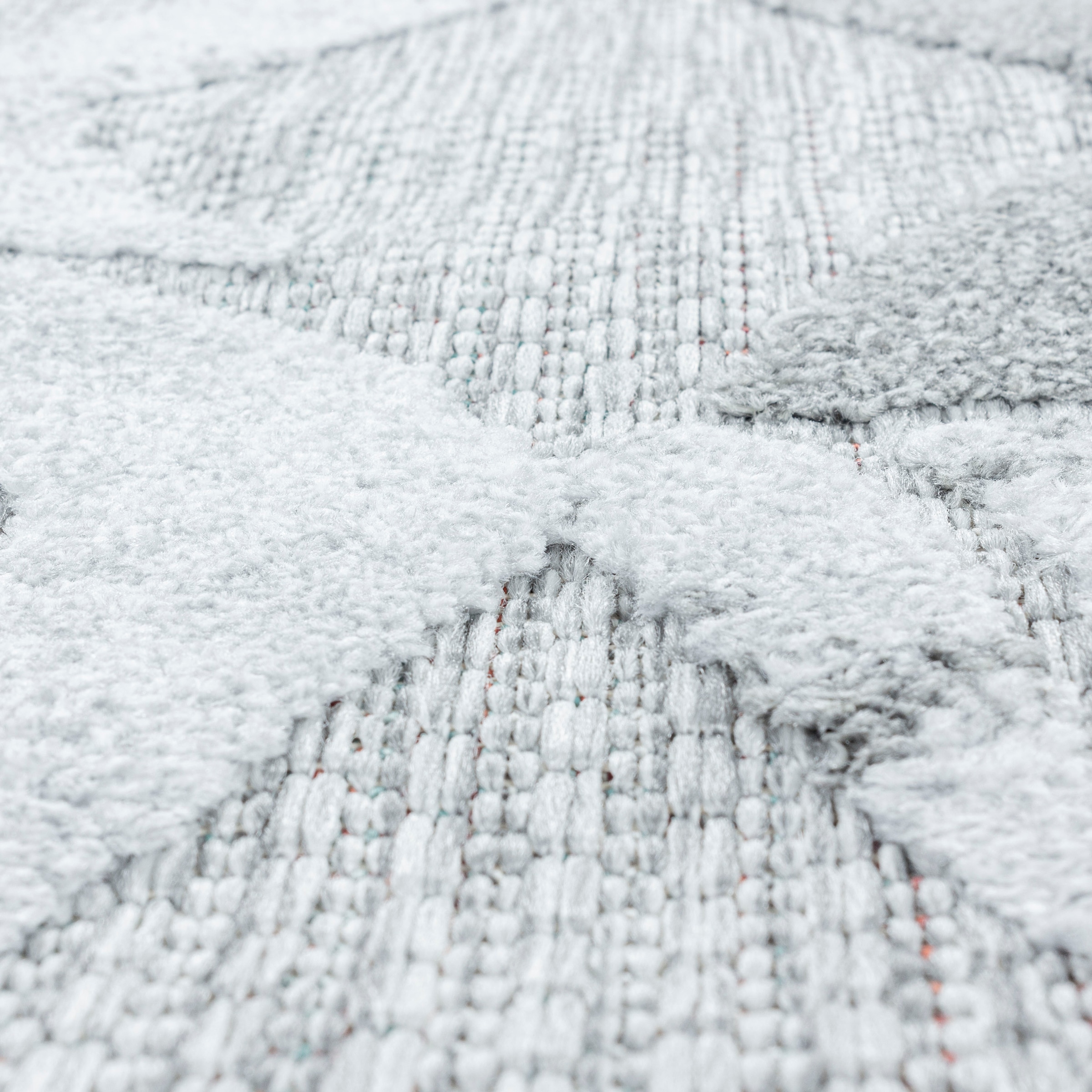 Ayyildiz Teppiche Teppich »BAHAMA 5158«, rechteckig, 8 mm Höhe, Läufer, Flachflor mit Hoch-Tief-Struktur, In-und Outdoor geeignet