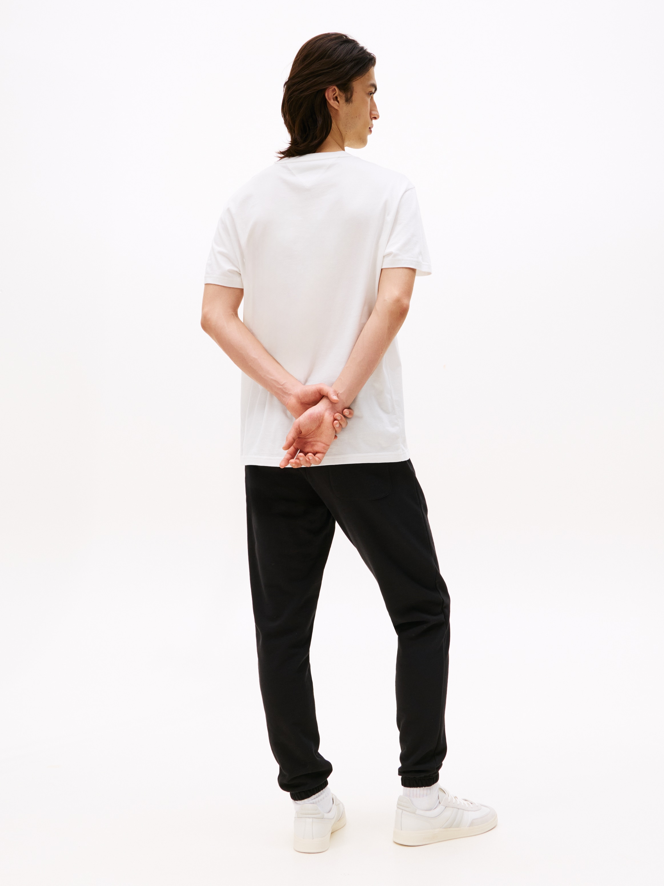 Tommy Jeans T-Shirt »aus Jersey mit Logo«