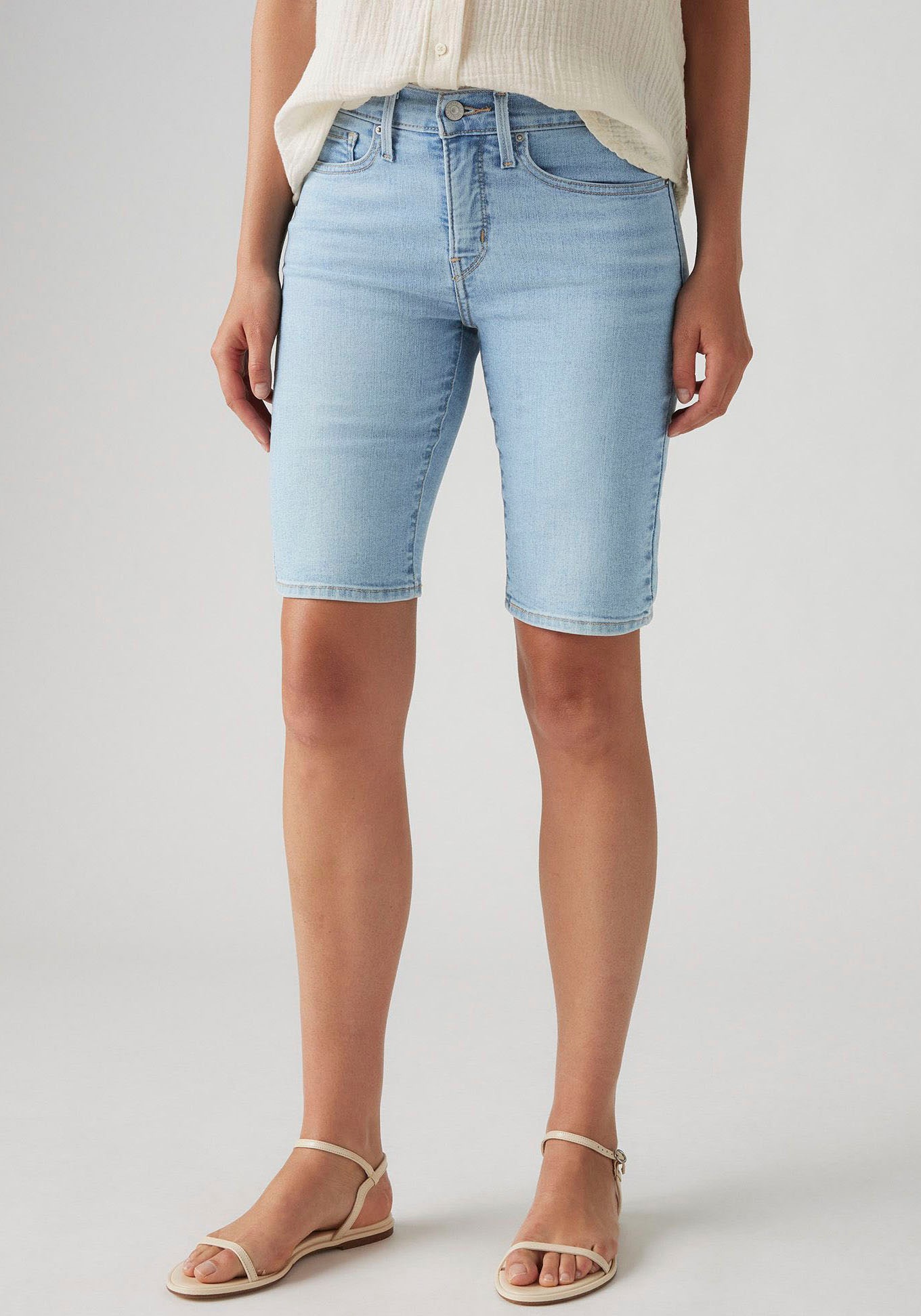 Levi's® Shorts »SHAPING BERMUDA«  Sommerhose im Five-Pocket Style