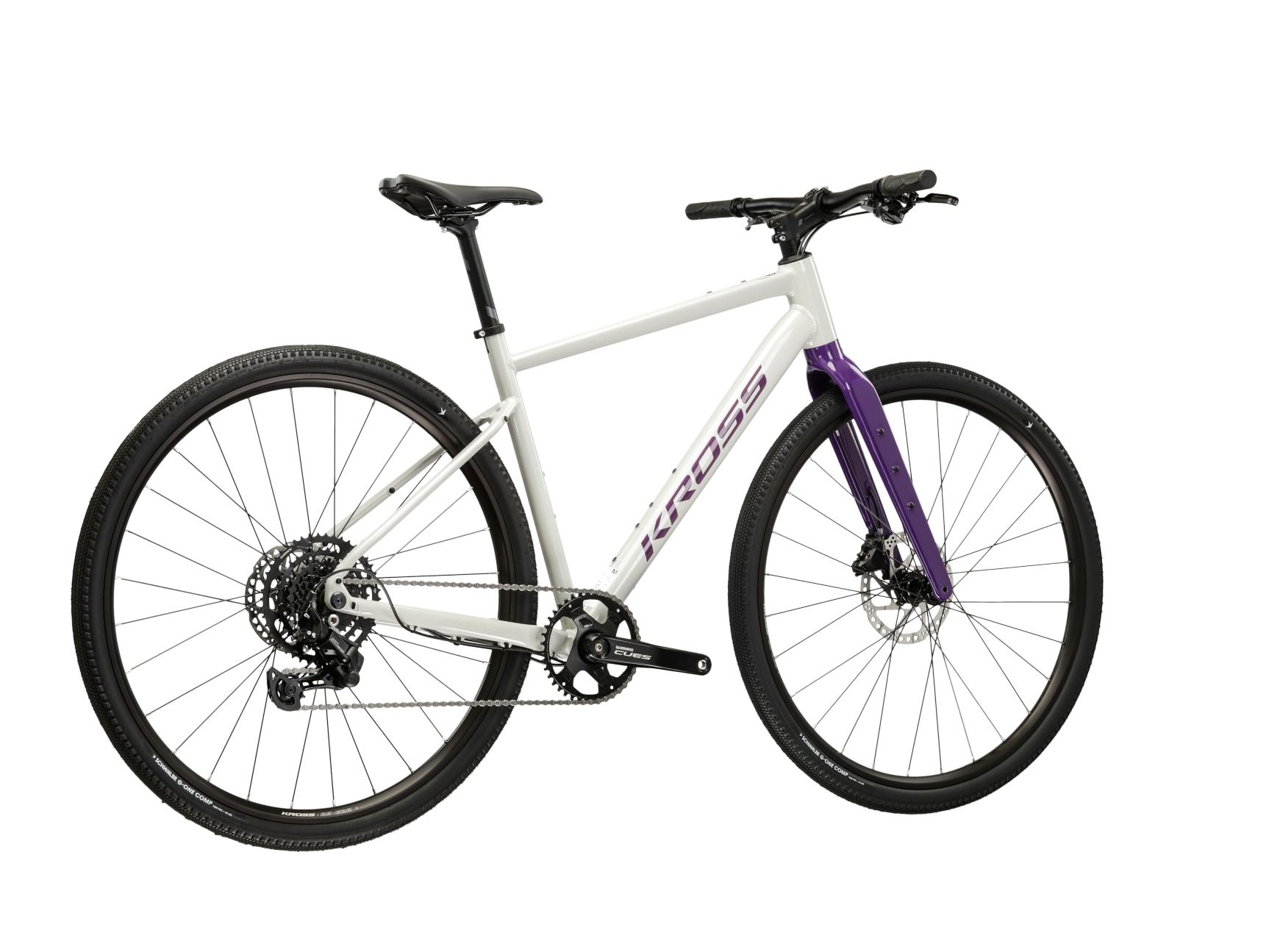 Kross Gravelbike »KROSS Gravelbike Esker 1.0 28" grau 9 Gänge« 18 Gang Shimano CUES U3020 Schaltwerk Kettenschaltung
