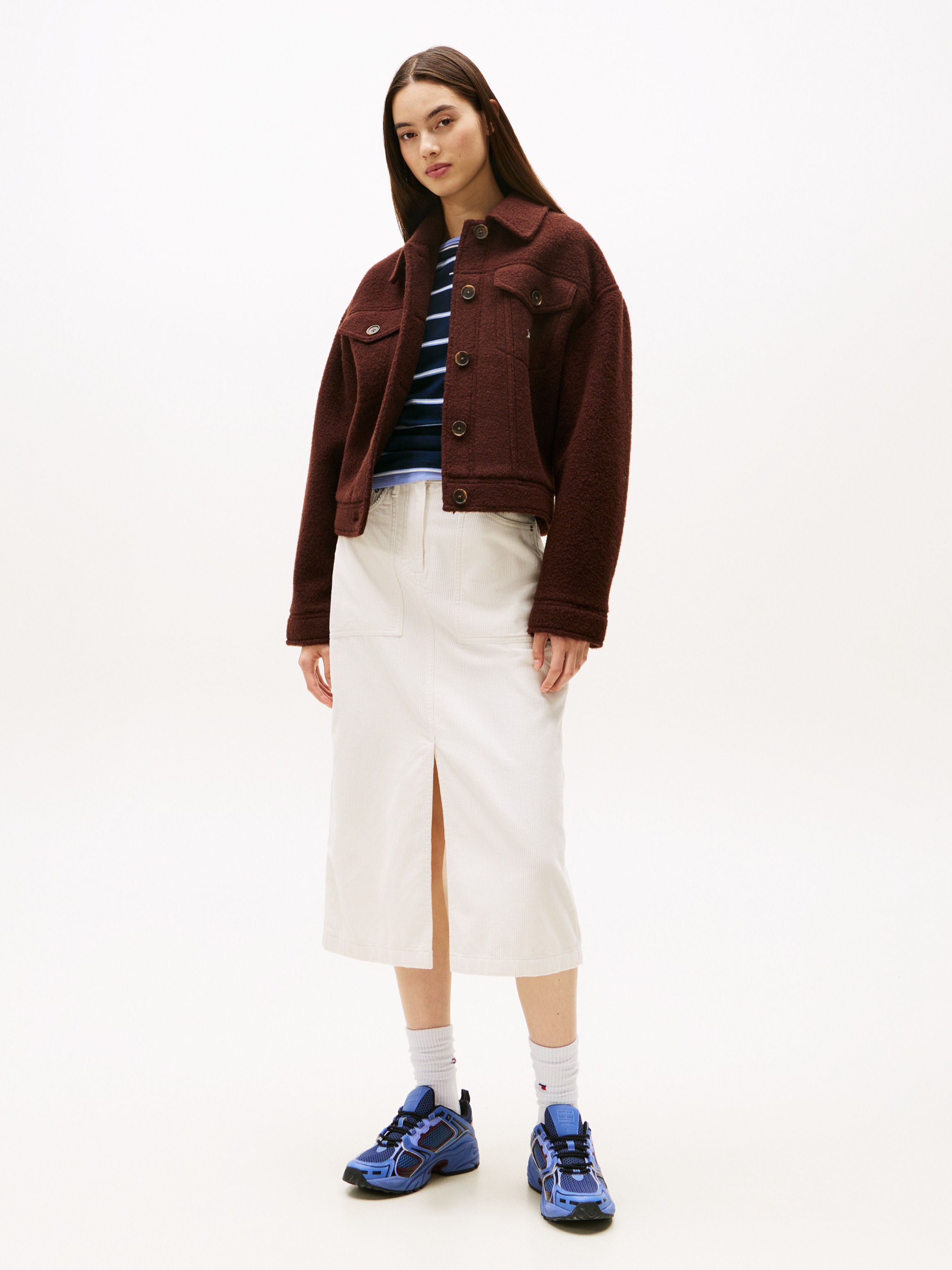 Tommy Jeans Cordrock »TJW CLAIRE UTILITY SKIRT CORD«