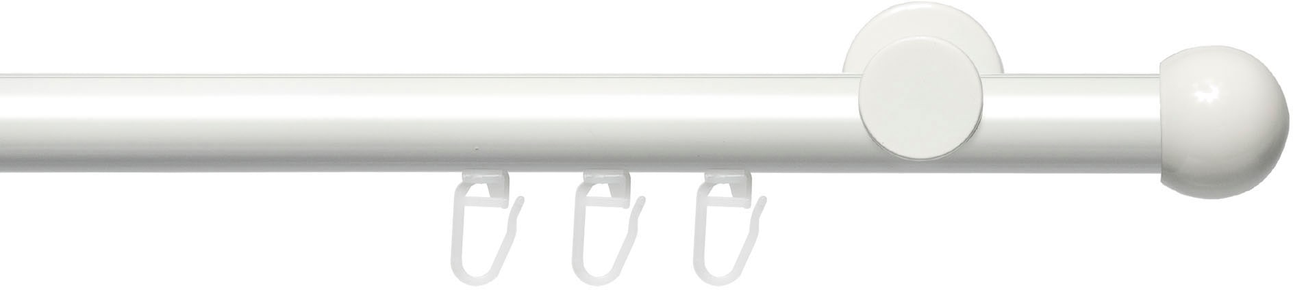 Liedeco Gardinenstange »Innenlaufgarnitur 20 mm Power Kugel« Ø 20 mm 1 läuf günstig online kaufen