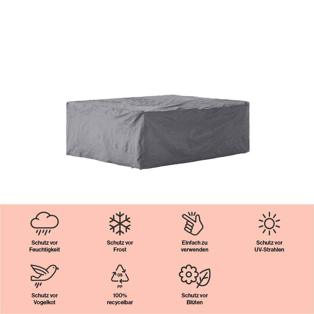 winza outdoor covers Gartenmöbel-Schutzhülle, geeignet für ein kleines Loungeset, 200x150x75 cm
