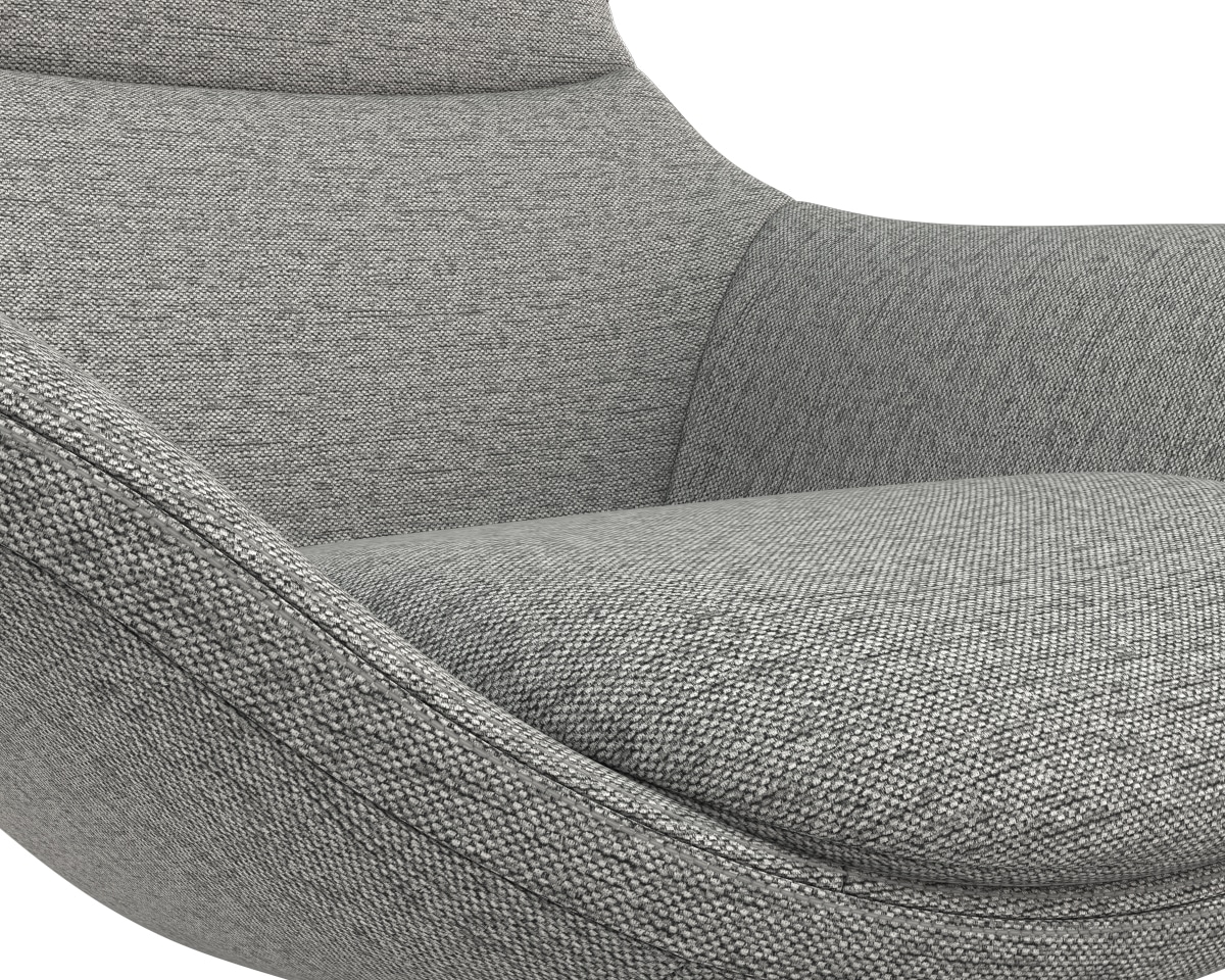FLEXLUX Ohrensessel »Stilo Relaxsessel, TV-Sessel, OTTOs Choice«, Solitär, Stil-Ikone, drehbar, Fuß Aluminium
