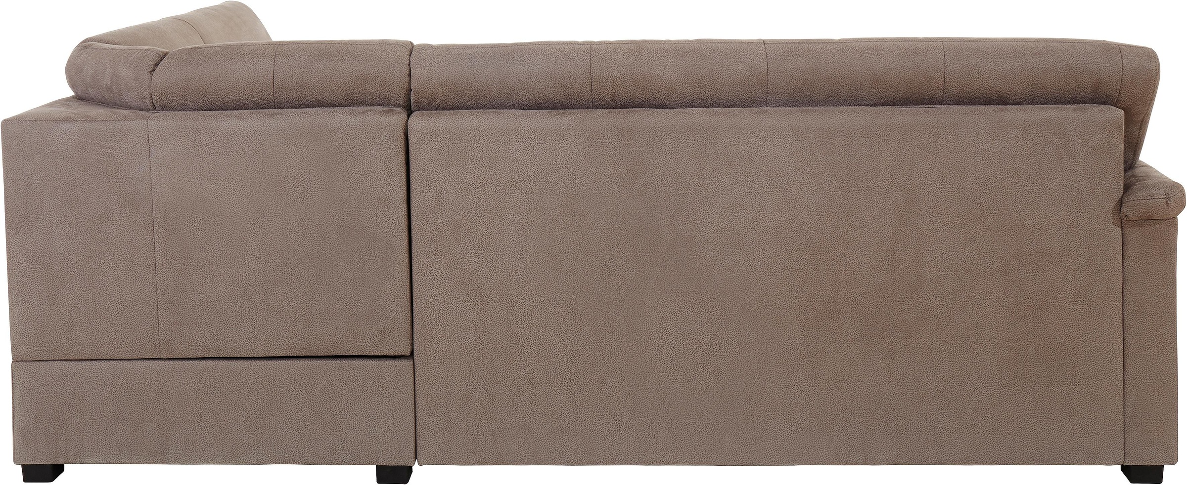 sit&more Ecksofa »Pisa L-Form«, mit Federkern, wahlweise mit Bettfunktion