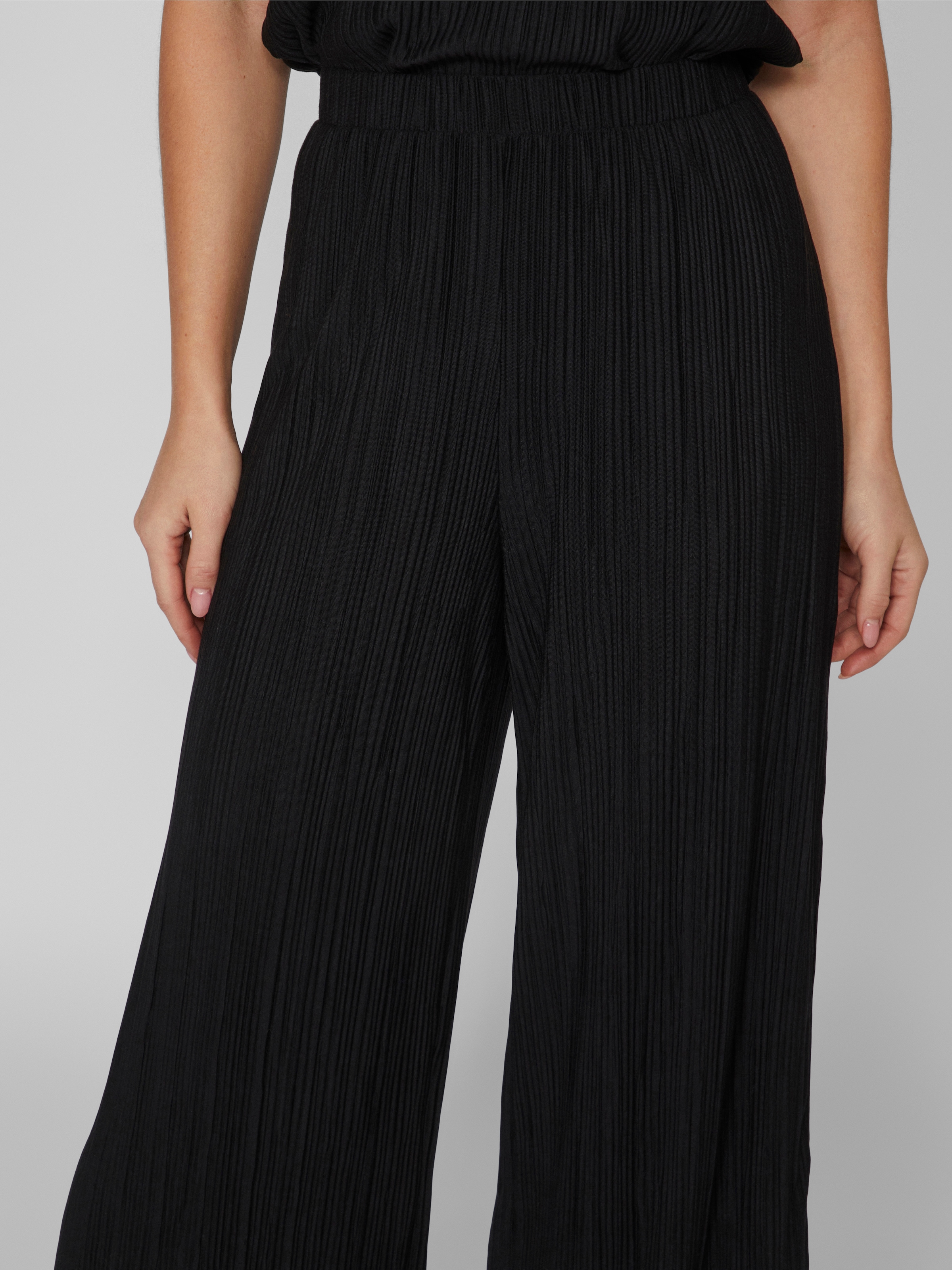 Vila Schlupfhose »VIPLISA HW LOOSE PANTS - NOOS«  Sommerhose, plissierte Optik