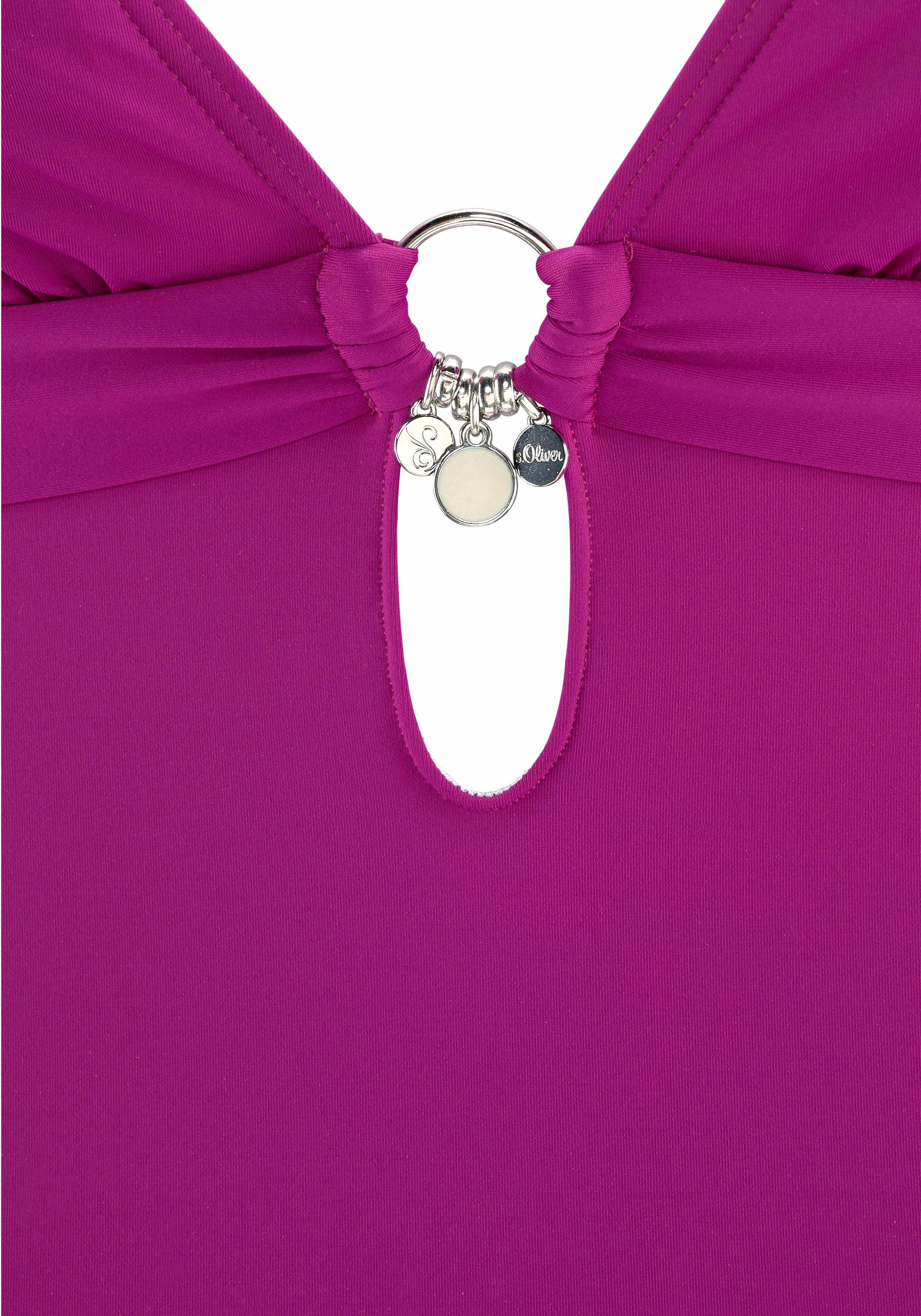4. Bild von s.Oliver Badeanzug »Tonia«, mit Accessoires