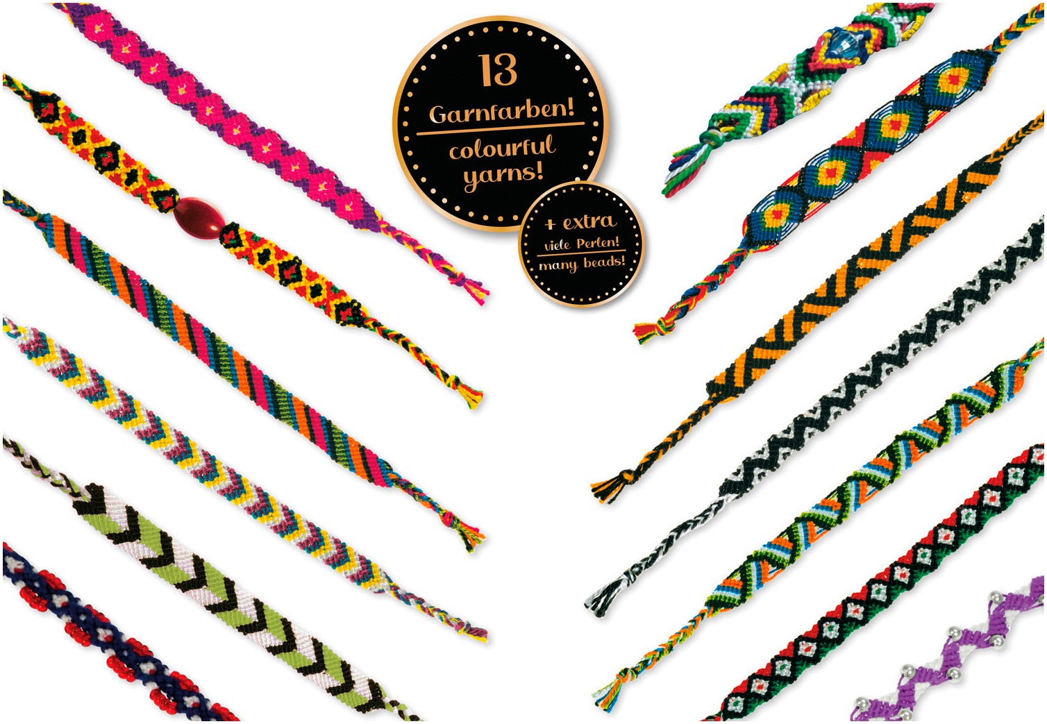 Lena® Kreativset »Freundschaftsbänder«