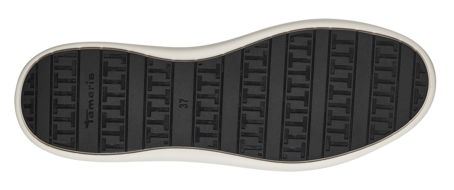 Tamaris Plateausneaker, Freizeitschuh, Halbschuh, Schnürschh mit Wechselfußbett