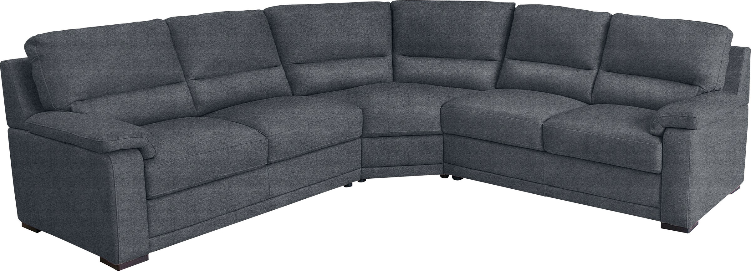 Egoitaliano Ecksofa »Doris, modernes Designerecksofa in hochwertigen Microfaserqualitäten«, edle Detailverarbeitung, wahlweise fleckenabweisend oder in Lederoptik