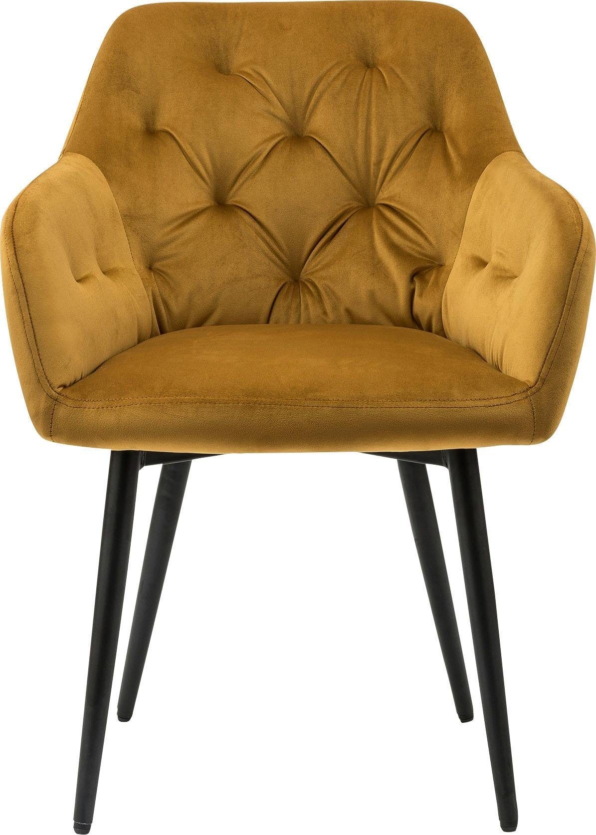 SalesFever Esszimmerstuhl »Coventry Komfortabler Polstertuhl im eleganten S günstig online kaufen