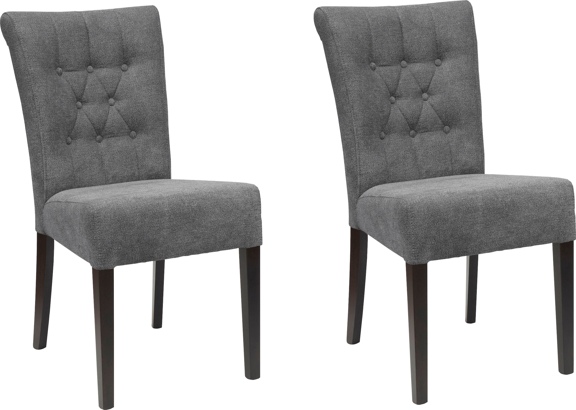 Home affaire Esszimmerstuhl »Queen BESTSELLER«, (Set), 4 St., Feinstruktur, günstig online kaufen