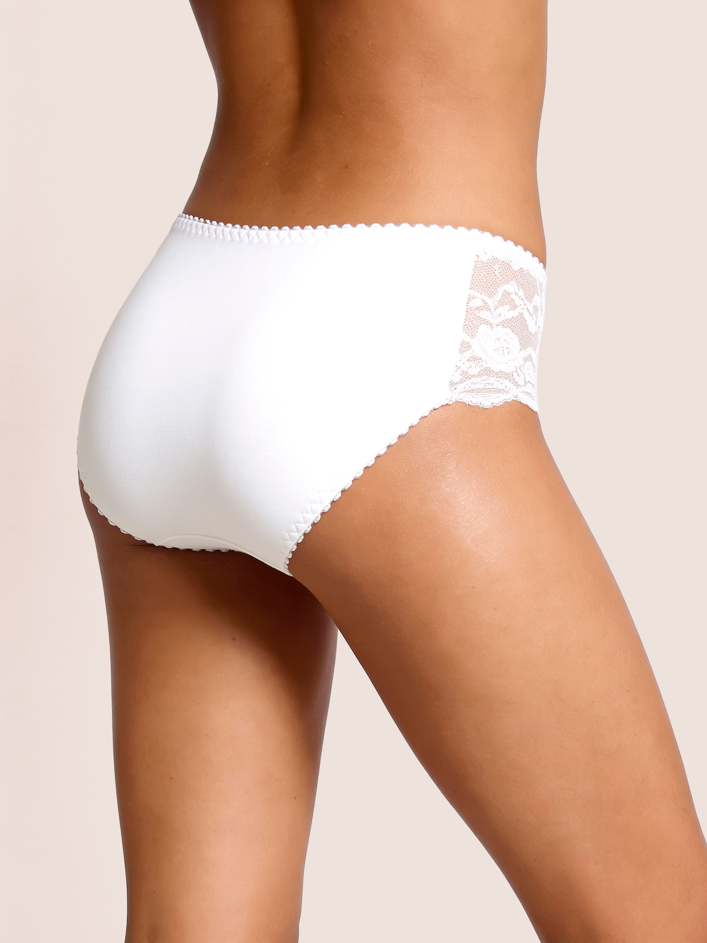 petite fleur by Lascana Hüftslip 3er-Pack,  aus elastischer Baumwoll-Qualität