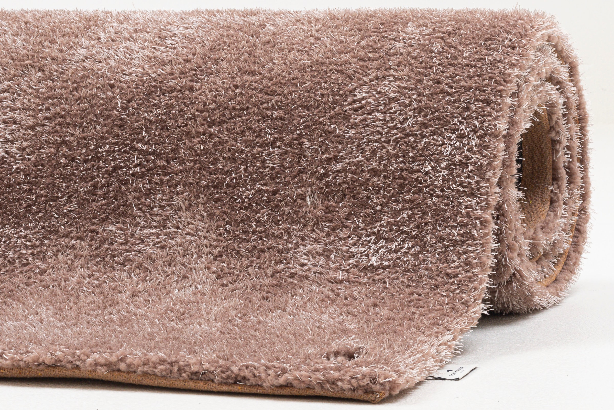 TOM TAILOR HOME Hochflor-Teppich »Soft«, rechteckig, 35 mm Höhe, handgetuftet, Uni-Farben, super weich und flauschig
