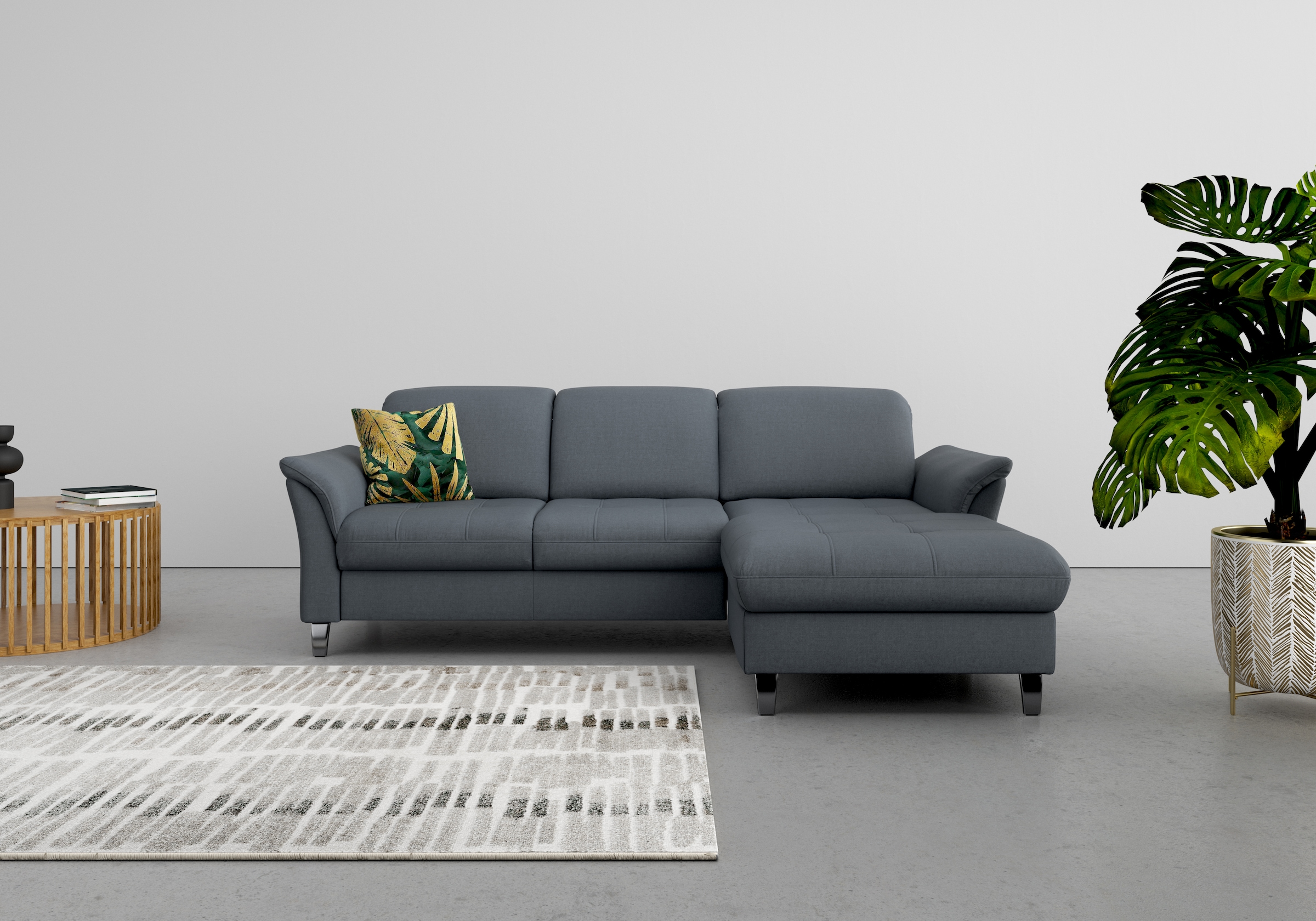 sit&more Ecksofa »Maggiore L-Form«, wahlweise mit Kopfteilverstellung, Bett günstig online kaufen