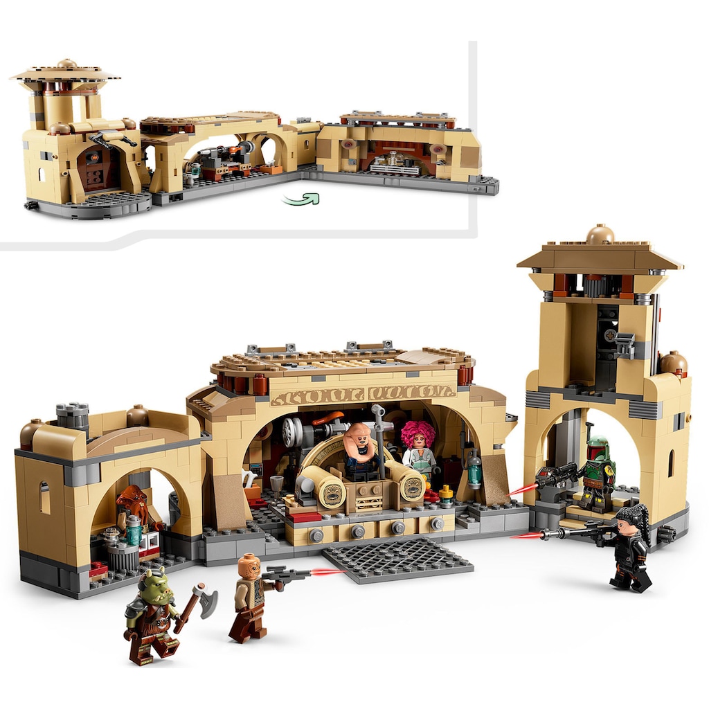 LEGO® Konstruktionsspielsteine »Boba Fetts Thronsaal (75326), LEGO® Star Wars«, (732 St.), Made in Europe