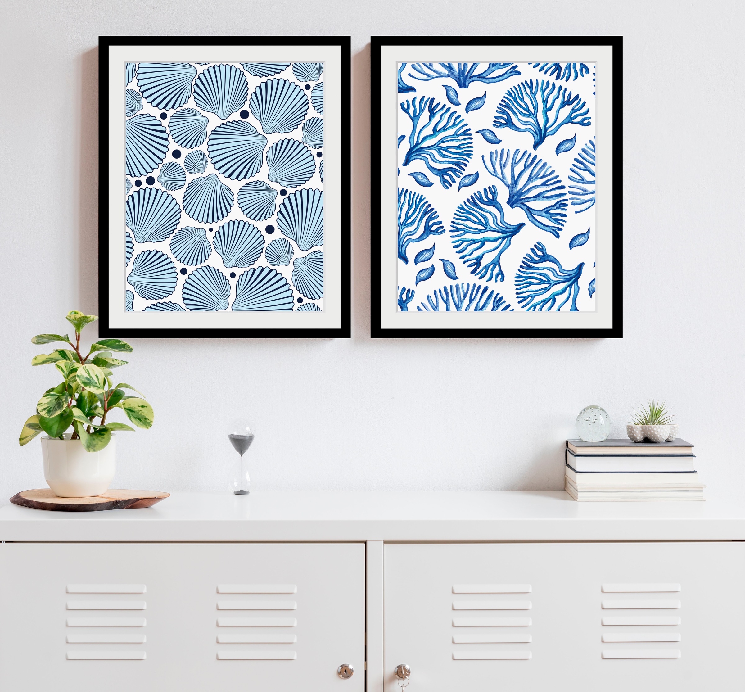queence Bild »Malte«, Meer-Wassertiere-Kunst, (1 St.), HD Premium Poster-Dr günstig online kaufen