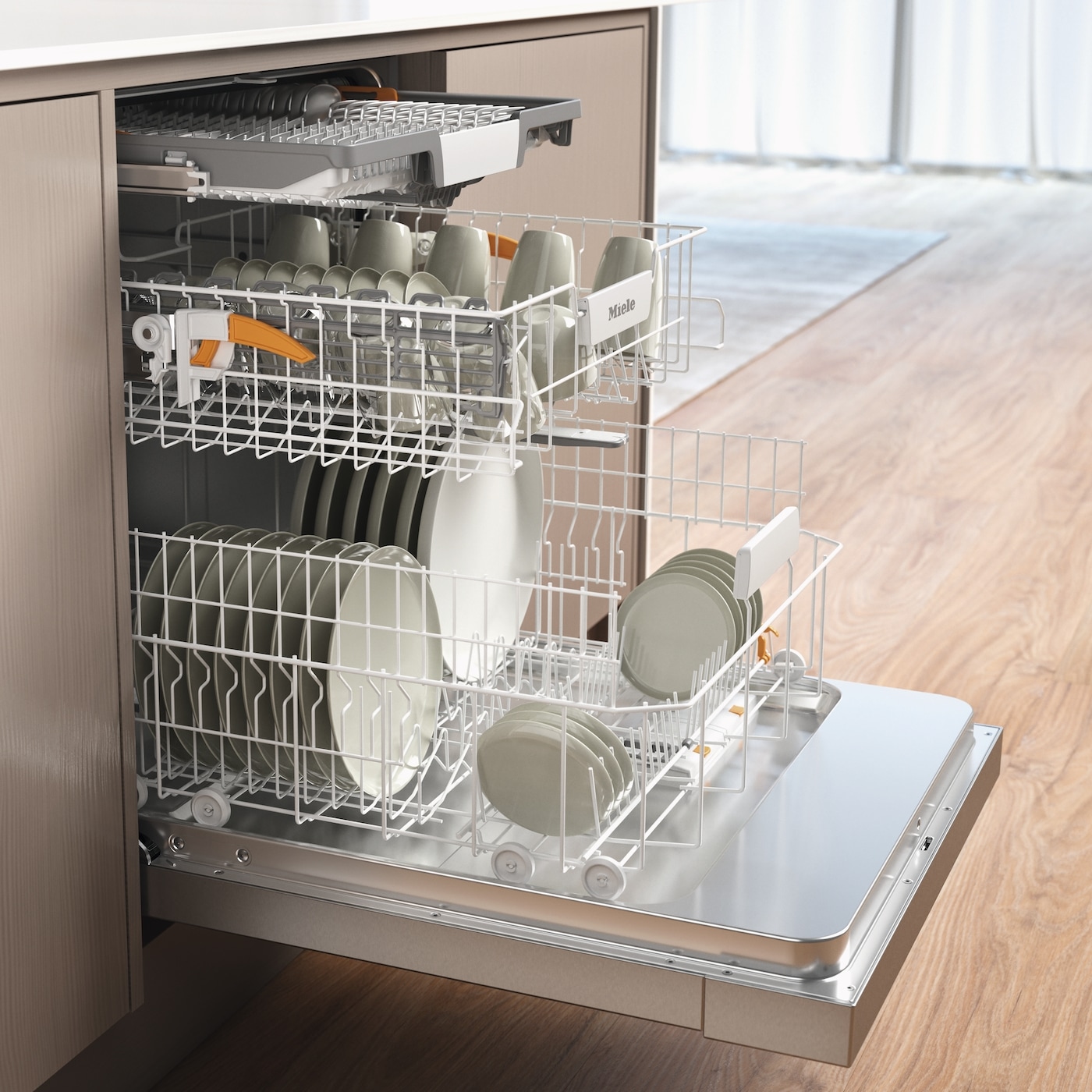Miele Unterbaugeschirrspüler »G 5811 SCU Active Plus«, 14 Maßgedecke