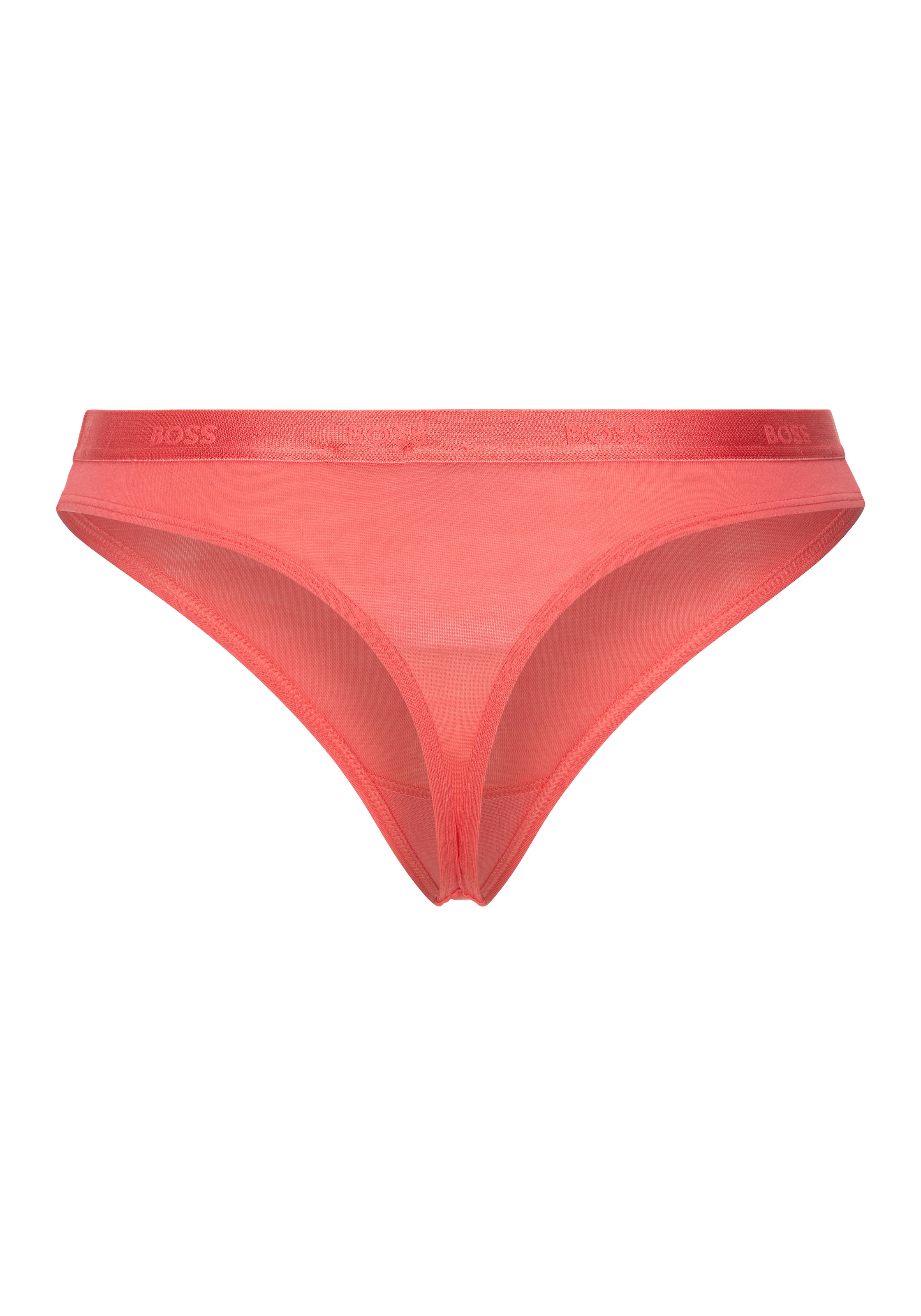 BOSS String »THONG CI«, mit BOSS Logoschriftzug auf dem Bund