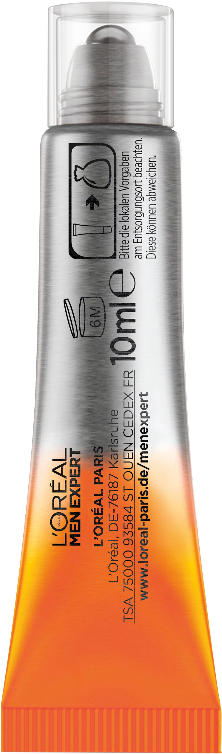 L'ORÉAL PARIS MEN EXPERT Augen-Roll-on »Hydra Energy Anti-Müdigkeit«, mit Active-Gel-Formel