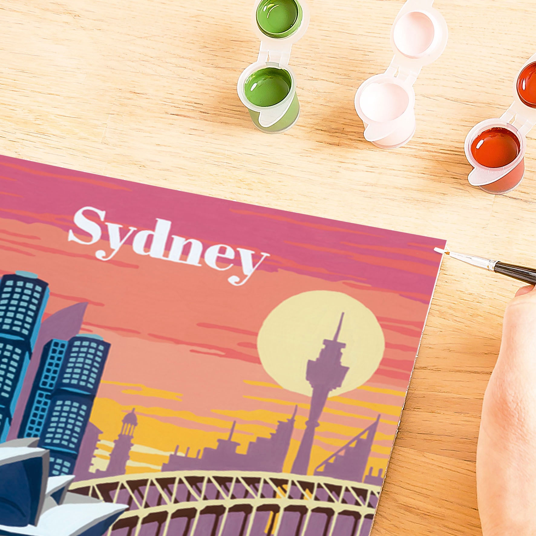 Ravensburger Malen nach Zahlen »CreArt, Colorful Sydney«, Made in Europe